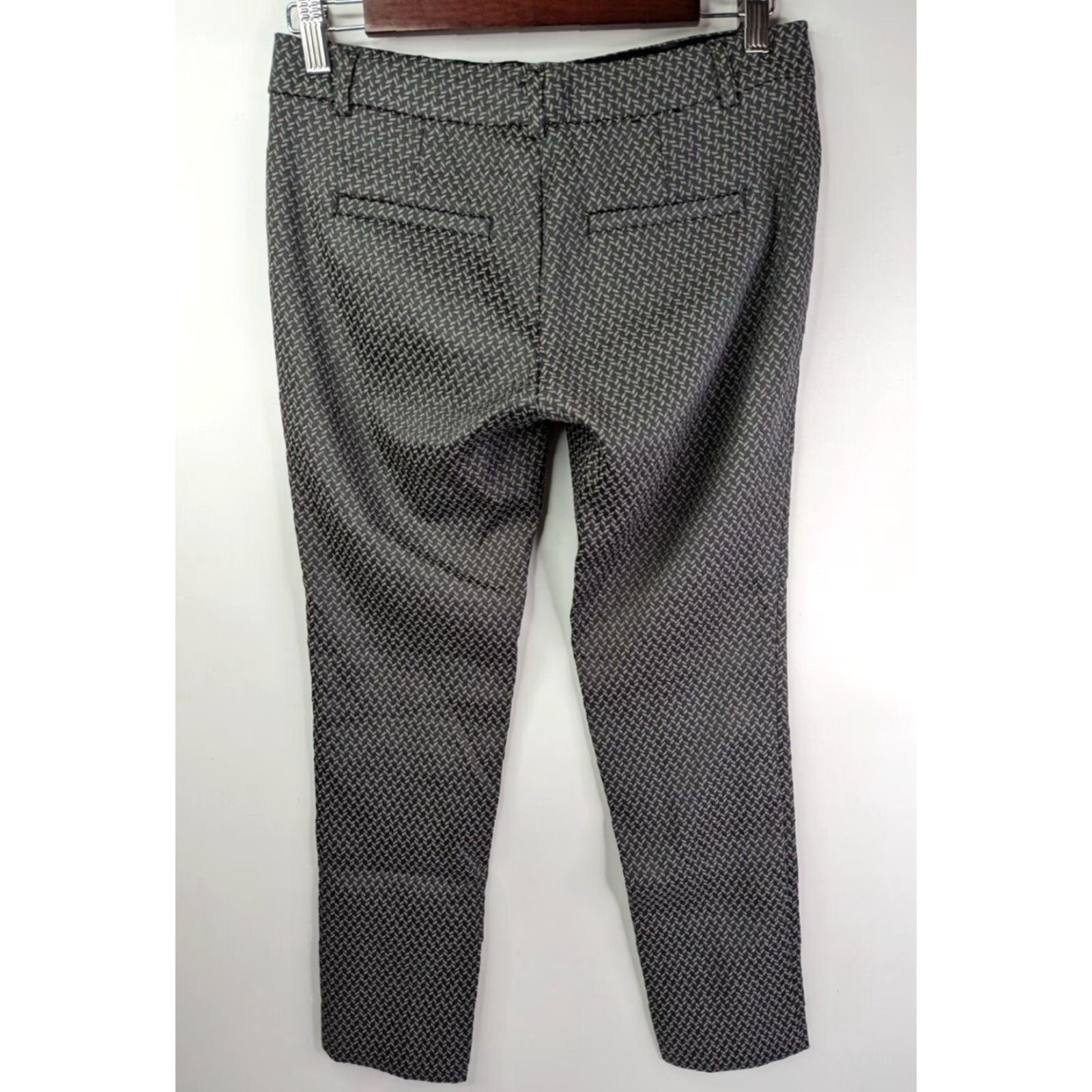 Banana Republic Banana Republic Sloan Fit Pants Womens Size 0P Grey Chino Tapered Stretch Size 25" / US 0 / IT 36 - 4 Thumbnail