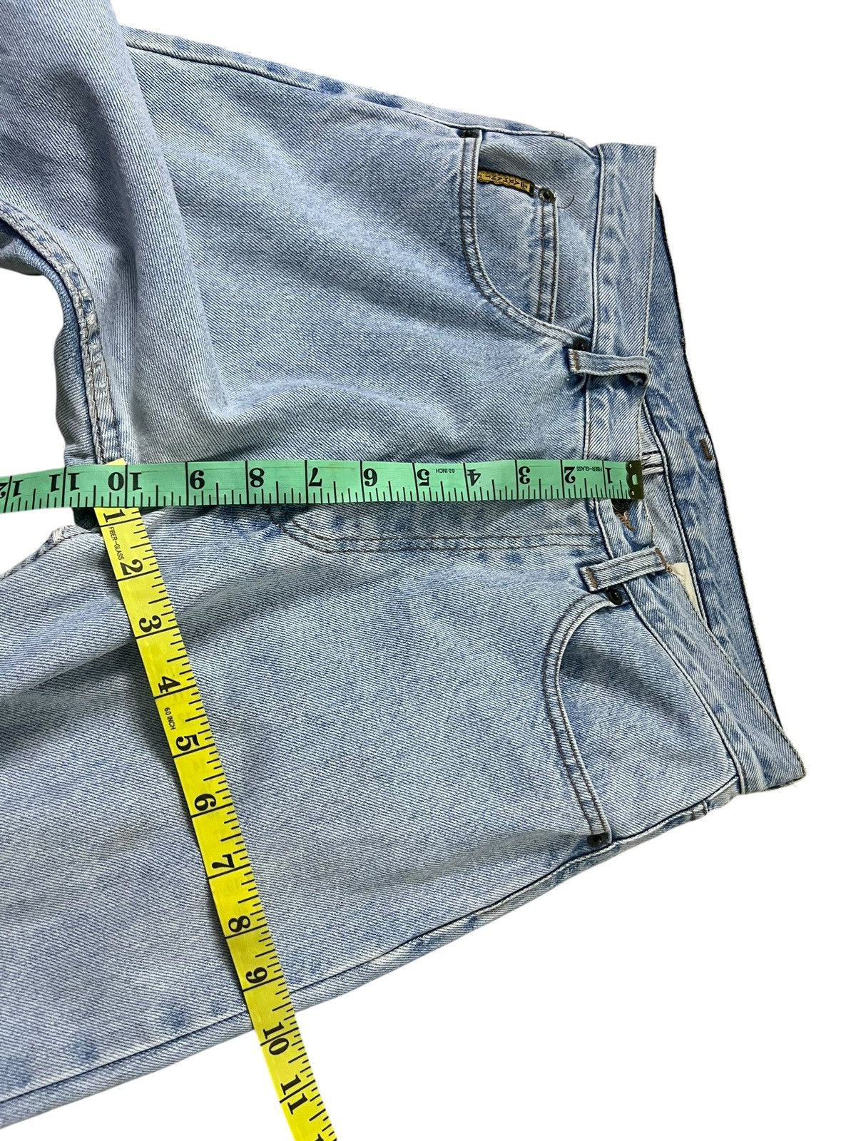Armani VINTAGE 90’s ARMANI FADED JEAN MADE IN ITALY Size US 28 / EU 44 - 5 Thumbnail