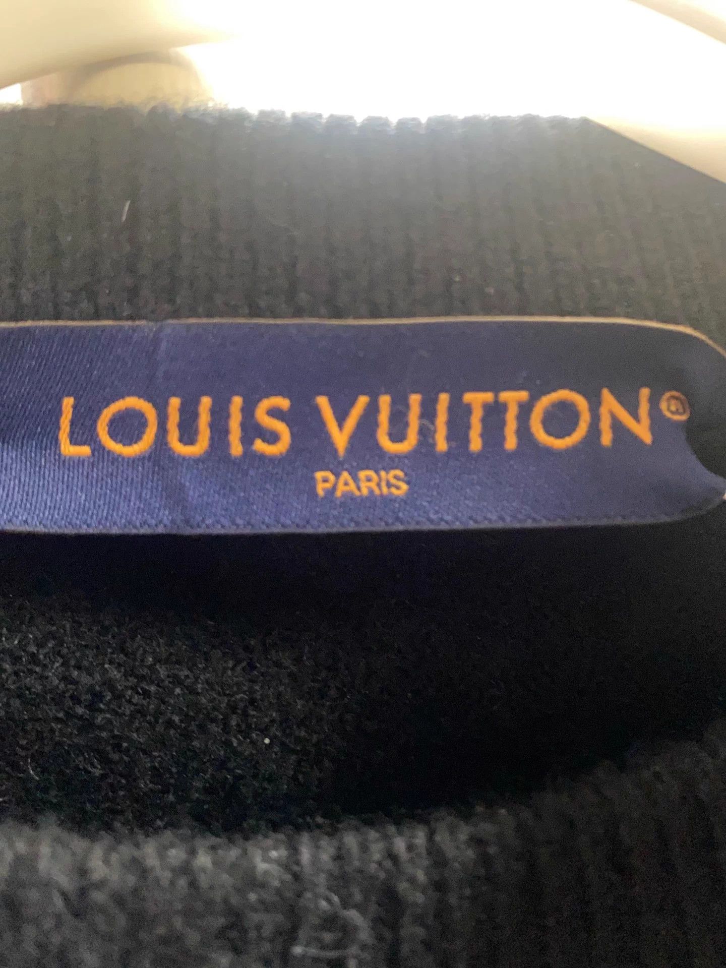 Louis Vuitton LV Damier Mosaic Logo 100% Wool Sweater L BNWT Size US L / EU 52-54 / 3 - 5 Thumbnail
