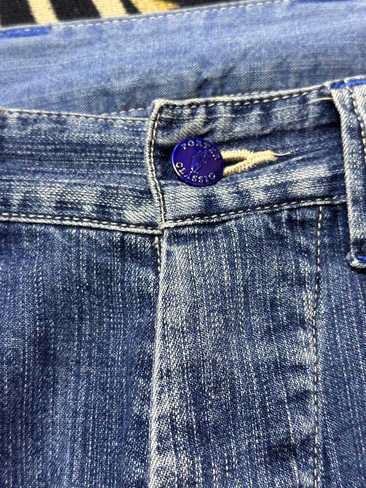 Porter Classic Vintage Porter Classic Steinbeck Denim Size US 33 - 7 Thumbnail