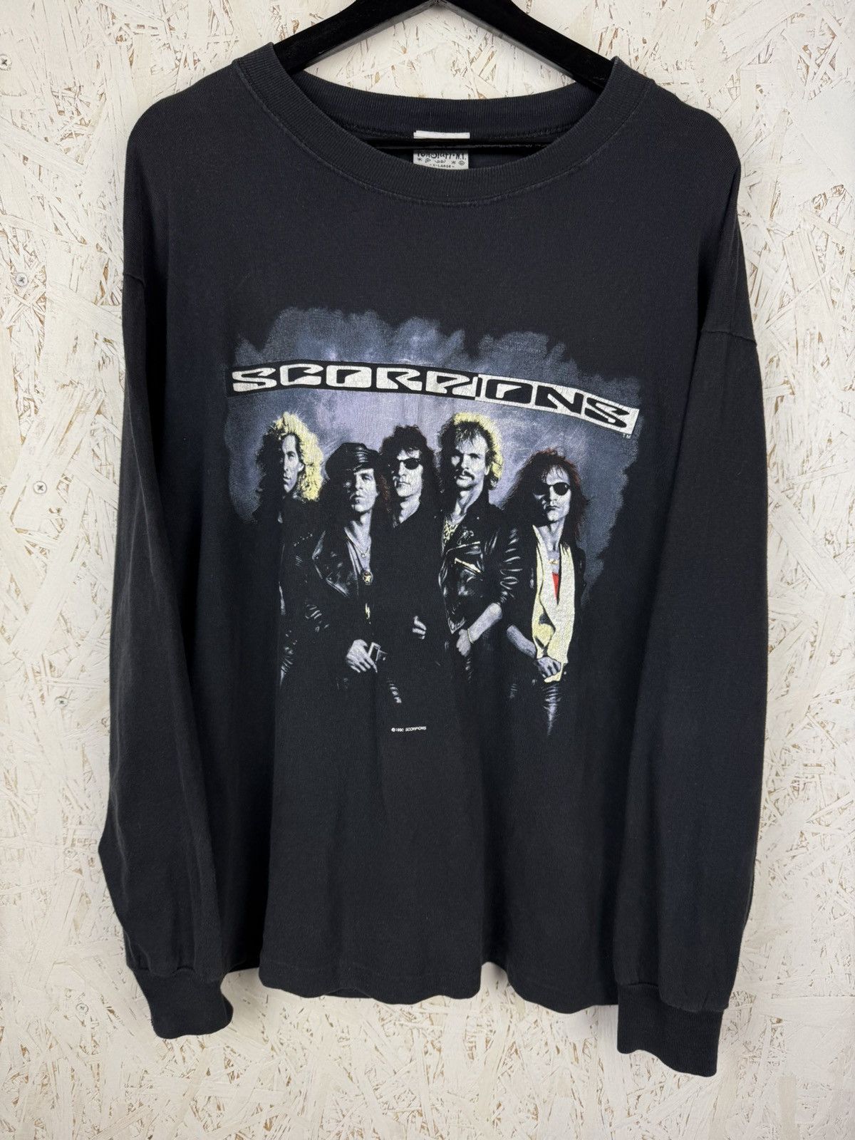 Band Tees 90s Scorpions Tease Me Please Me 1990/91 Tour Long Sleeve XL Size US XL / EU 56 / 4 - 1 Thumbnail
