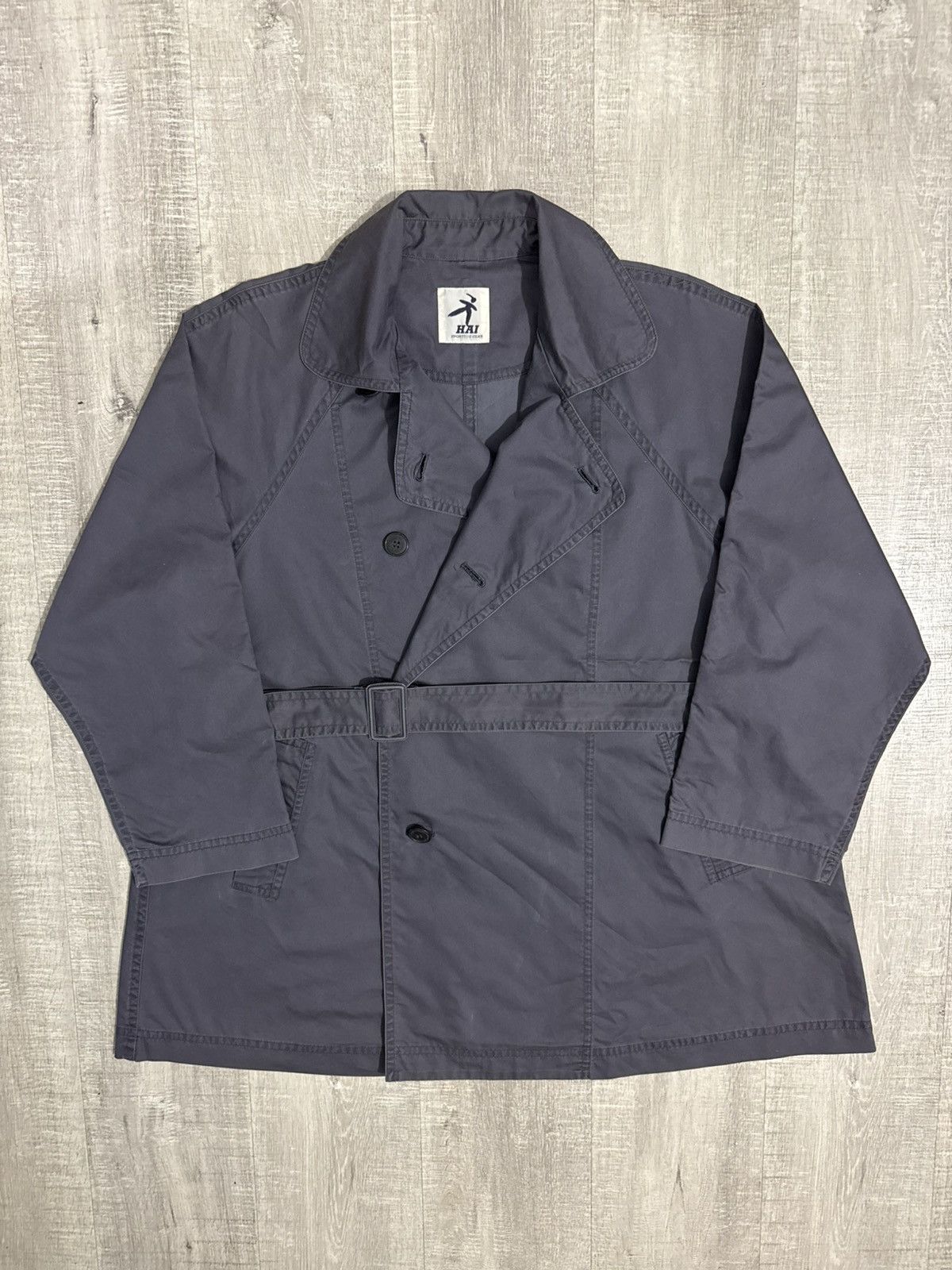 Issey Miyake Vintage issey miyake hai sporting gear trench coat jacket Size US M / EU 48-50 / 2 - 3 Thumbnail