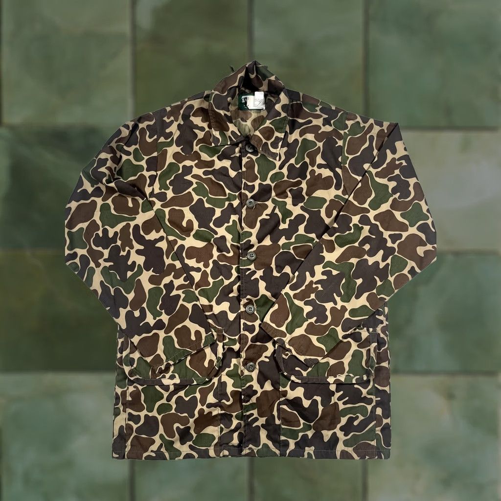 Vintage VINTAGE SAF-BAK Jacket Mens Medium Brown Camo Hunting Field Workwear USA Canvas Size US M / EU 48-50 / 2 - 1 Thumbnail