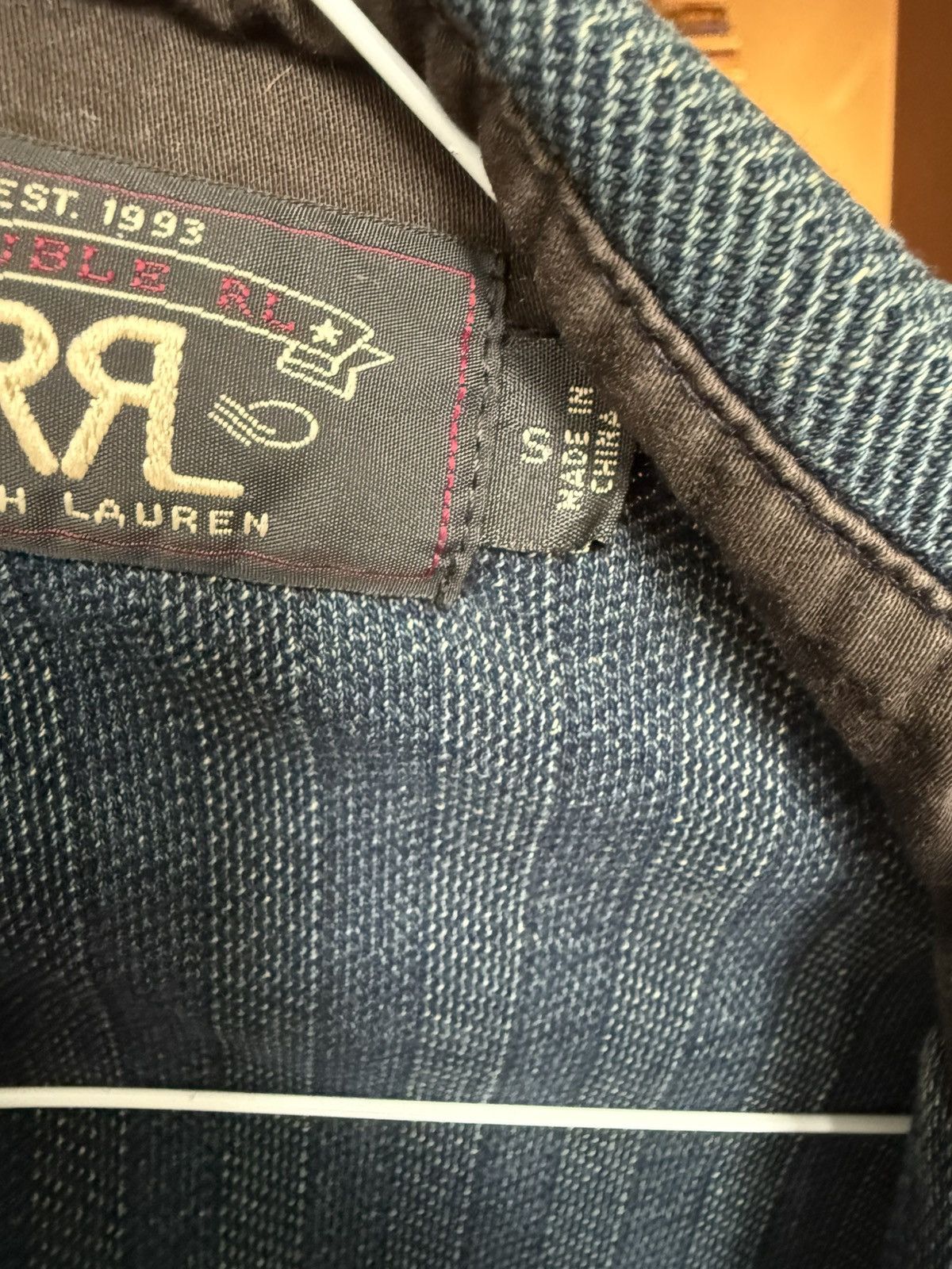 RRL Ralph Lauren RRL denim shirt Size US S / EU 44-46 / 1 - 4 Thumbnail
