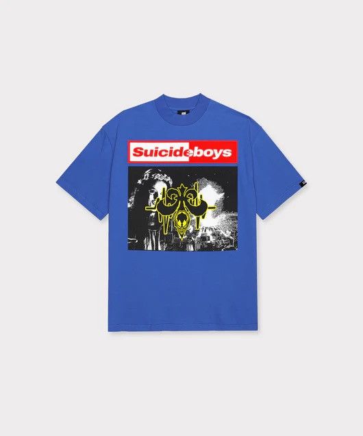 Fuck The Population × G59 Records G*59 TOTAL COLLAPSE TEE FLEUR DE LiS HiGH NECK $uicideboy$ Size US XL / EU 56 / 4 - 2 Thumbnail