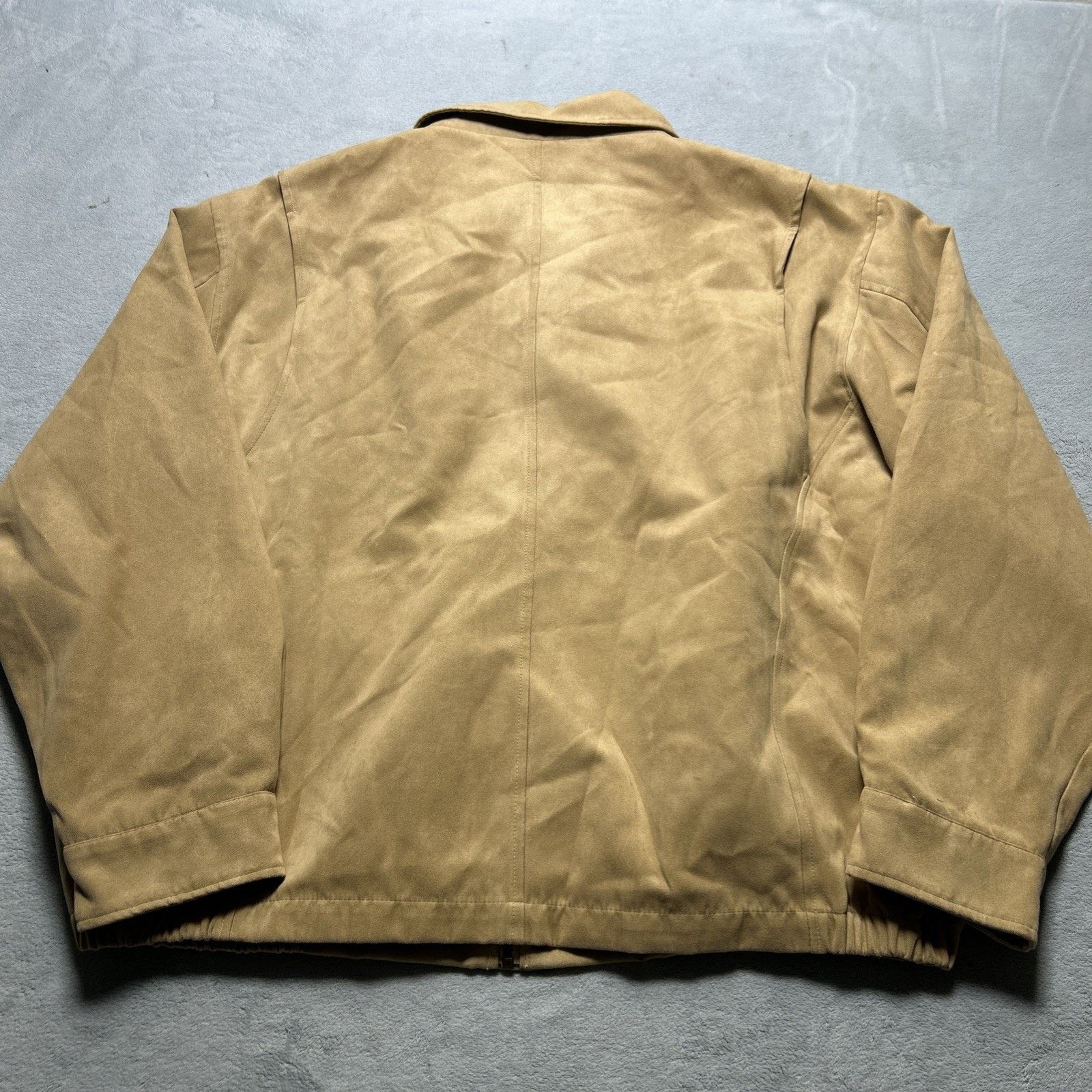 Weatherproof Suede Bomber Chore Barn Jacket Mens XL Lined Workwear Coat Size US XL / EU 56 / 4 - 3 Thumbnail