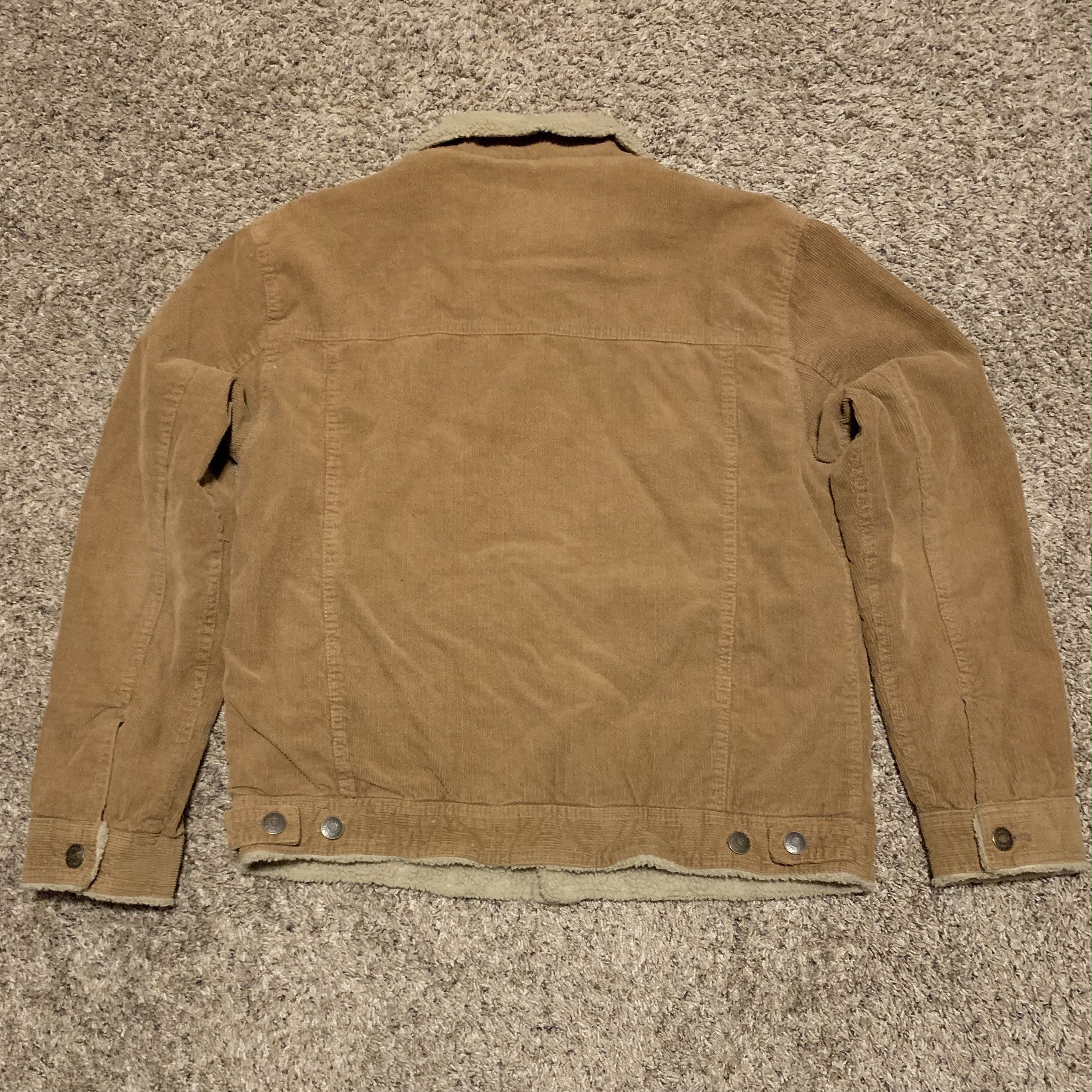 Aeropostale AEROPOSTALE SHERPA CORDUROY JACKET Size US L / EU 52-54 / 3 - 5 Thumbnail