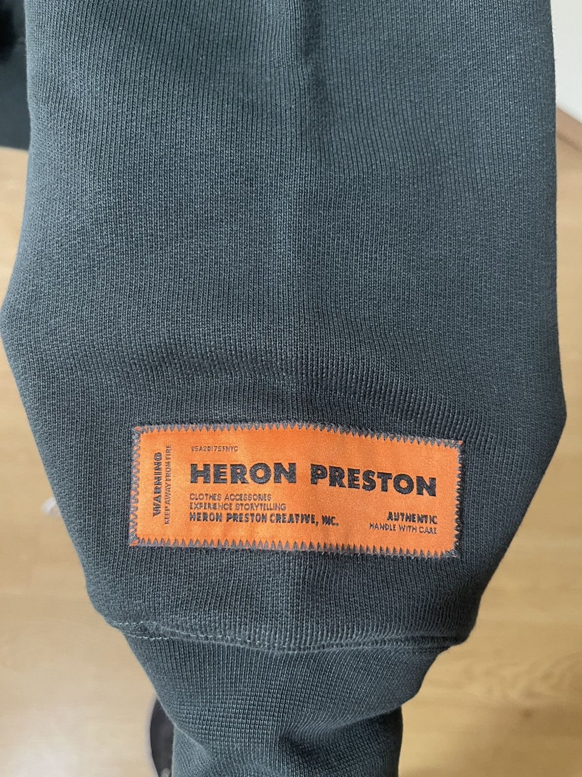 Heron Preston Heron Preston Security Logo Hoodie –Black –FW23 - New-Size S Size US S / EU 44-46 / 1 - 4 Thumbnail