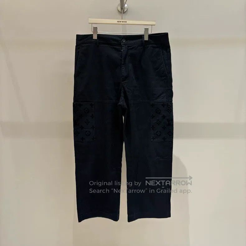 Louis Vuitton Louis Vuitton size US 54 SS24 Solid Twill Mid-Rise Straight Size US 38 / EU 54 - 1 Thumbnail
