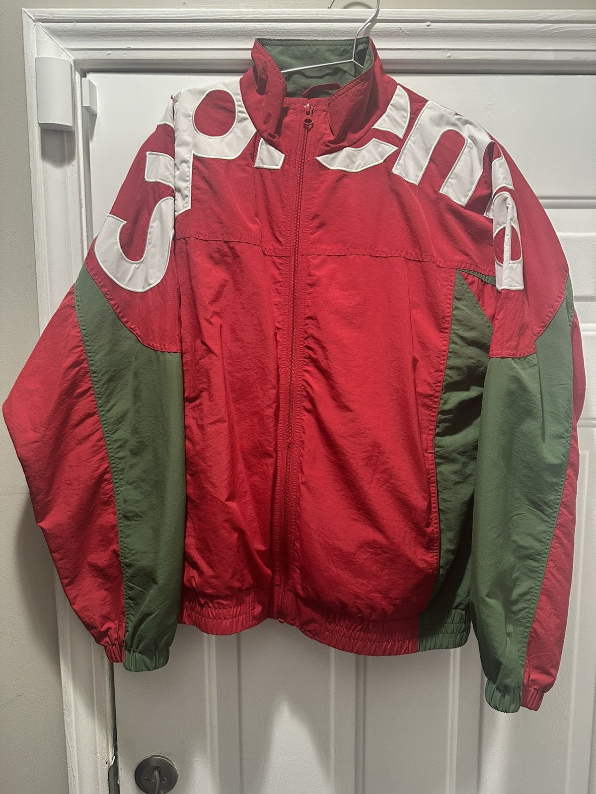 Supreme Shoulder Logo Track Jacket | Grailed