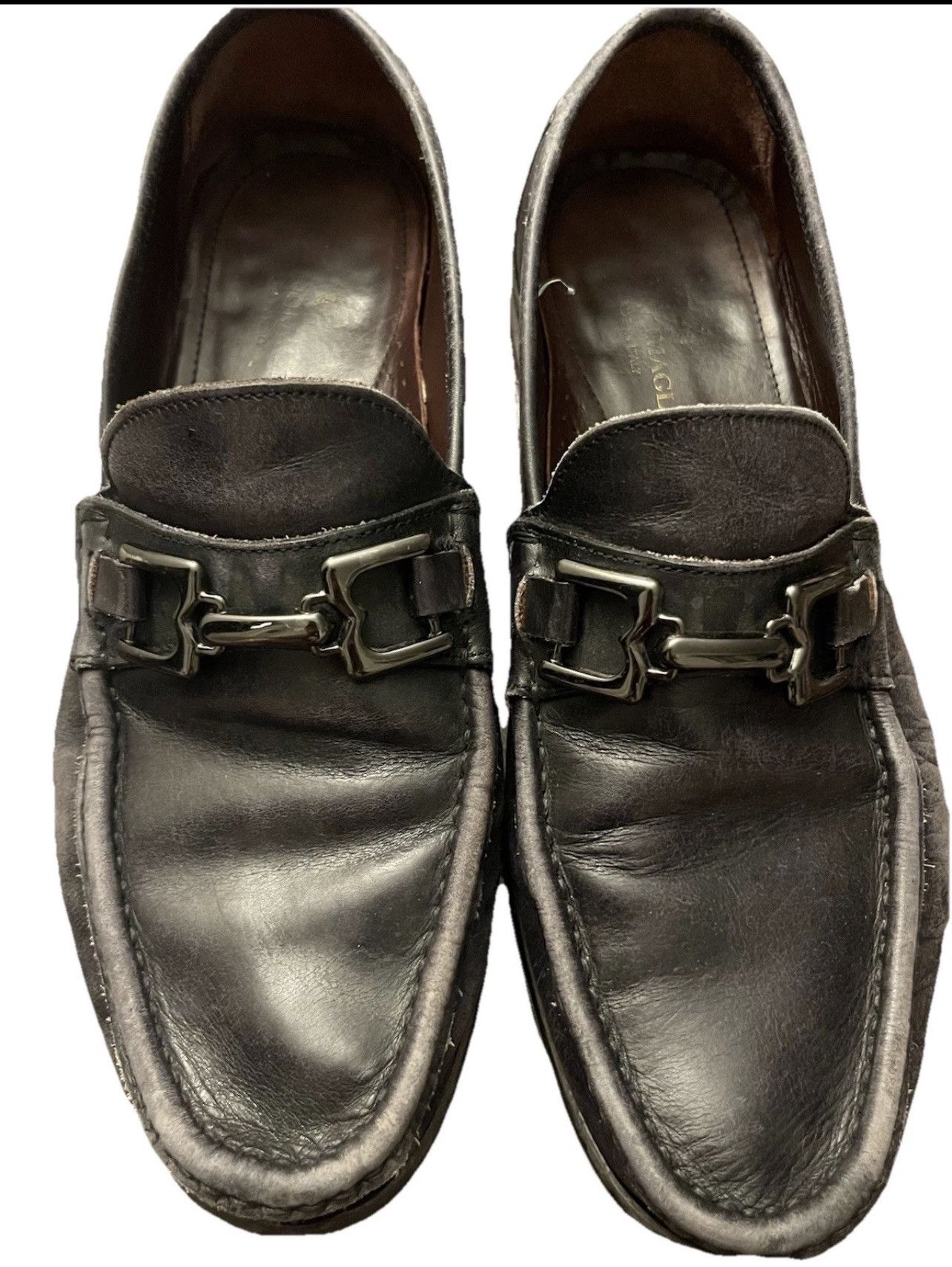 Bruno Magli Bruno Magli Black Leather Horsebit Loafers Men’s Size 9.5 M Size US 9.5 / EU 42-43 - 1 Thumbnail