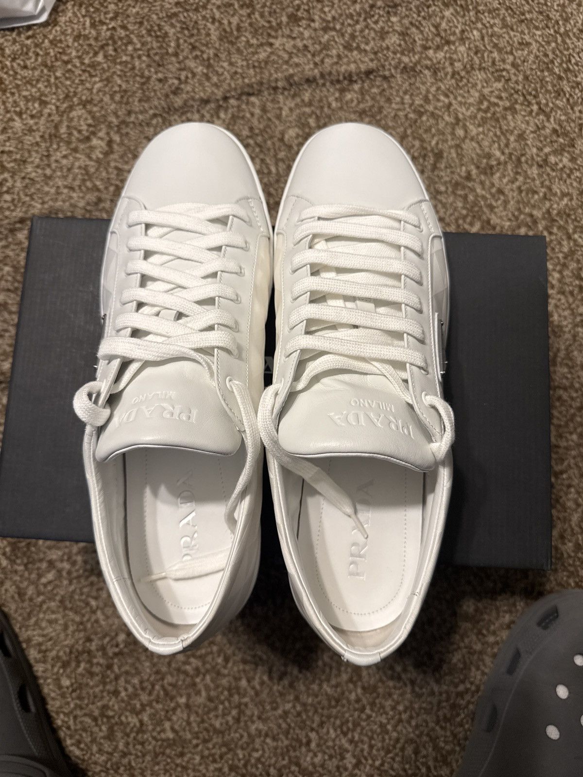 Prada Prada Re-nylon sneakers Size US 12 / EU 45 - 9 Thumbnail