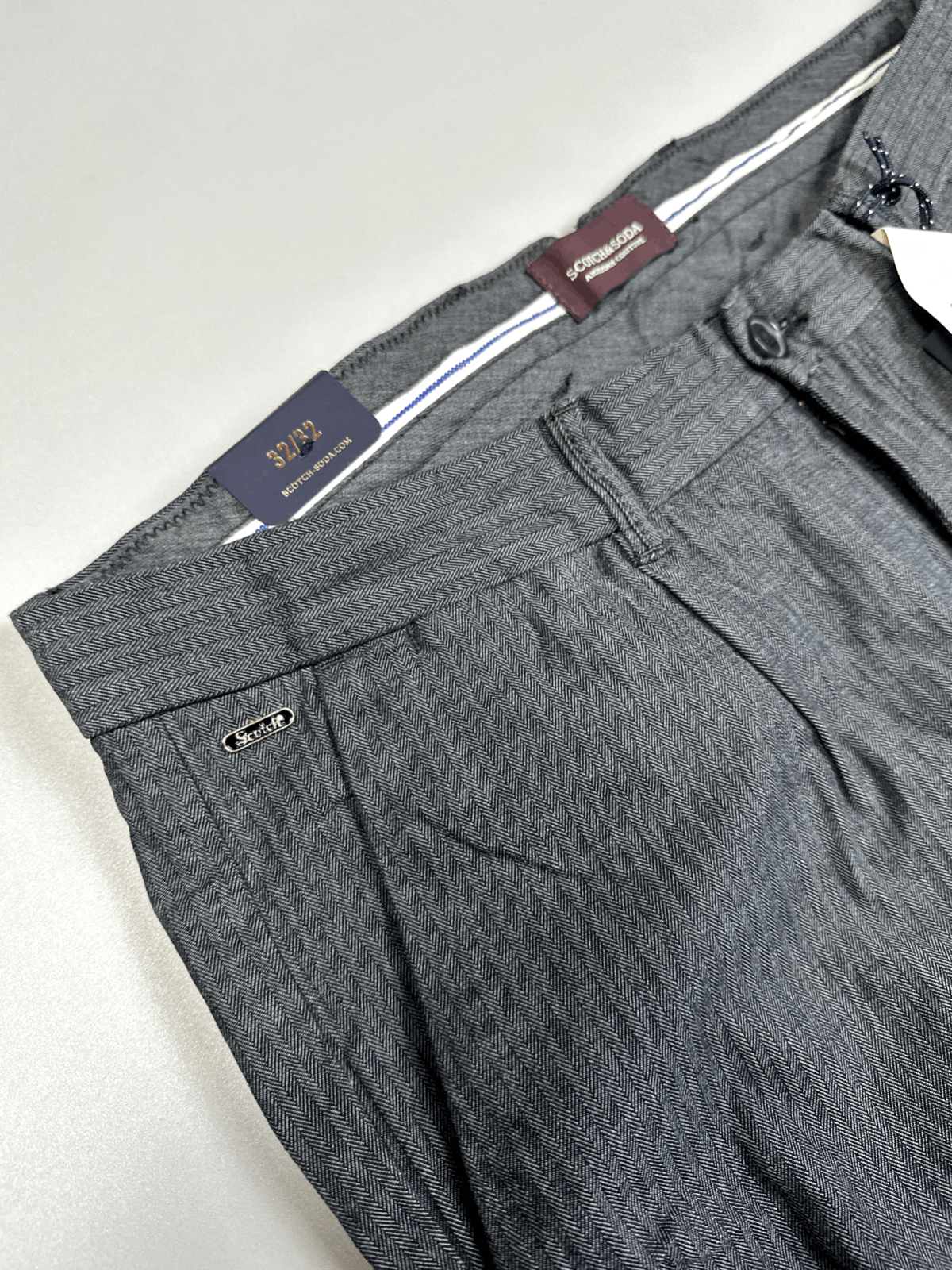 Scotch & Soda Relaxed Slim Fit Formal Pants Scotch&Soda W32 L32 Size US 32 / EU 48 - 3 Thumbnail