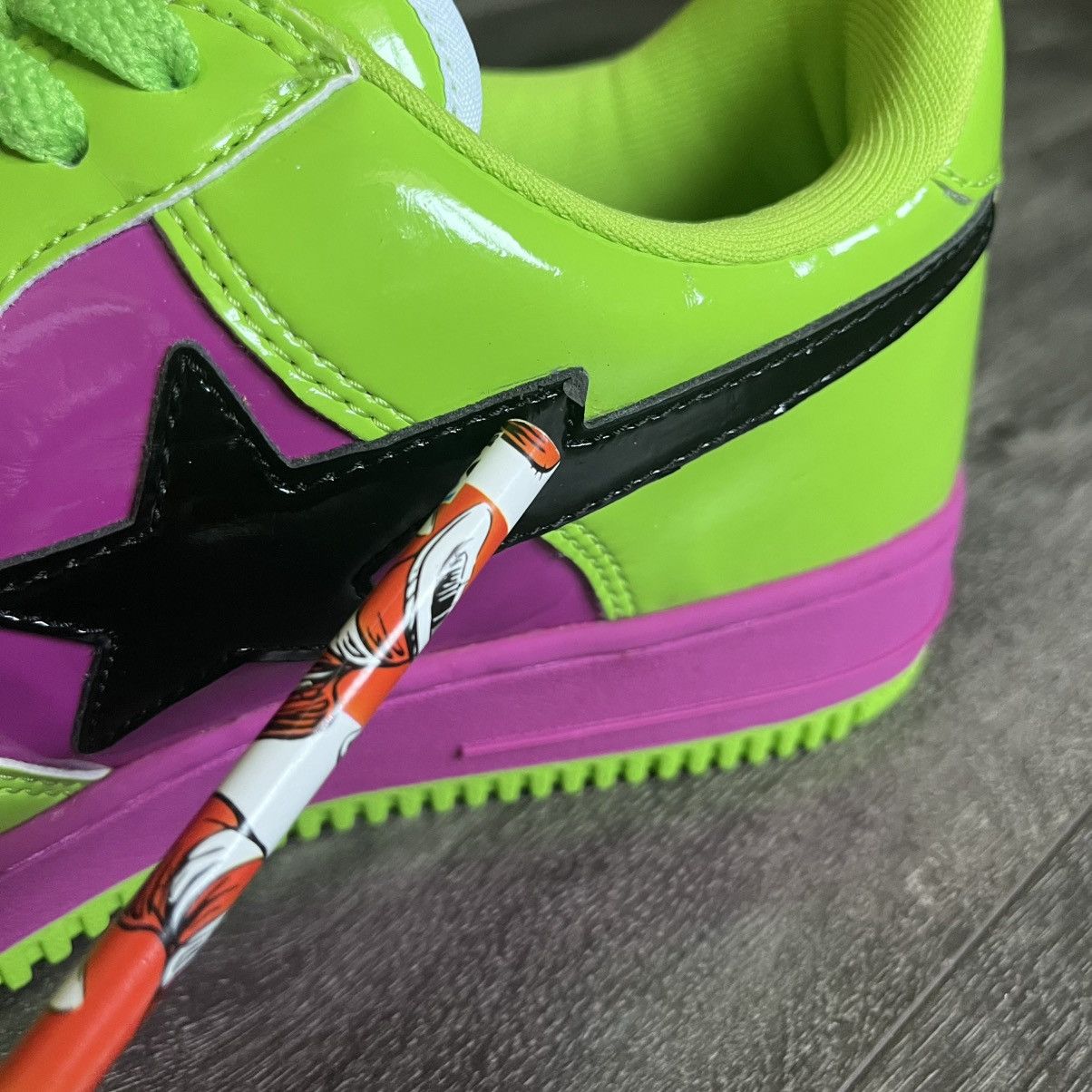 Bape × Marvel Comics RARE OG 2005 A BATHING APE BAPESTA HULK MARVEL LOW SHOES 9 Size US 9 / EU 42 - 11 Thumbnail