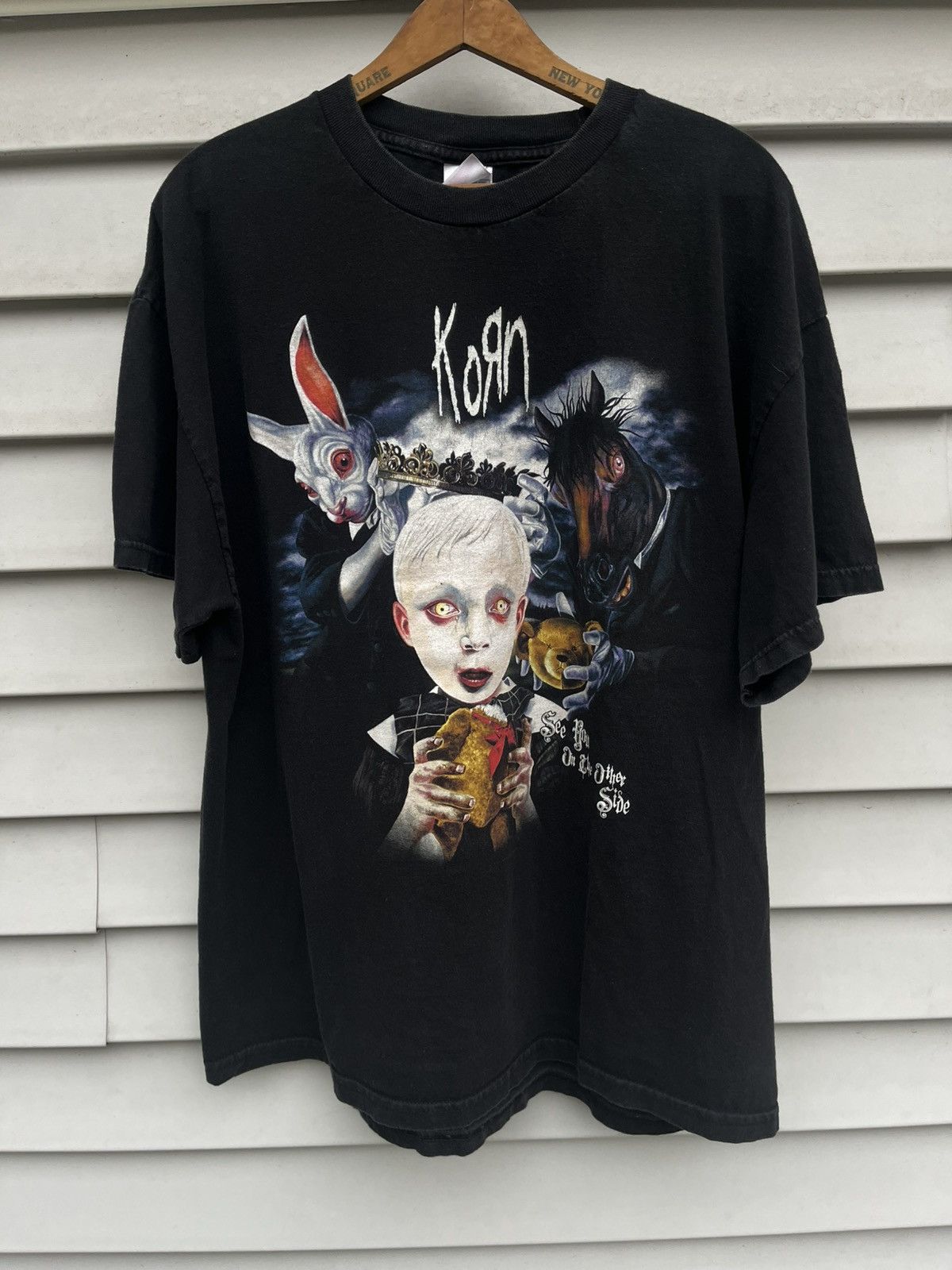 Korn \"See you on the other side\" 06sバンドT Korn See You Other Side Tour USA New Metal Slipknot Limp