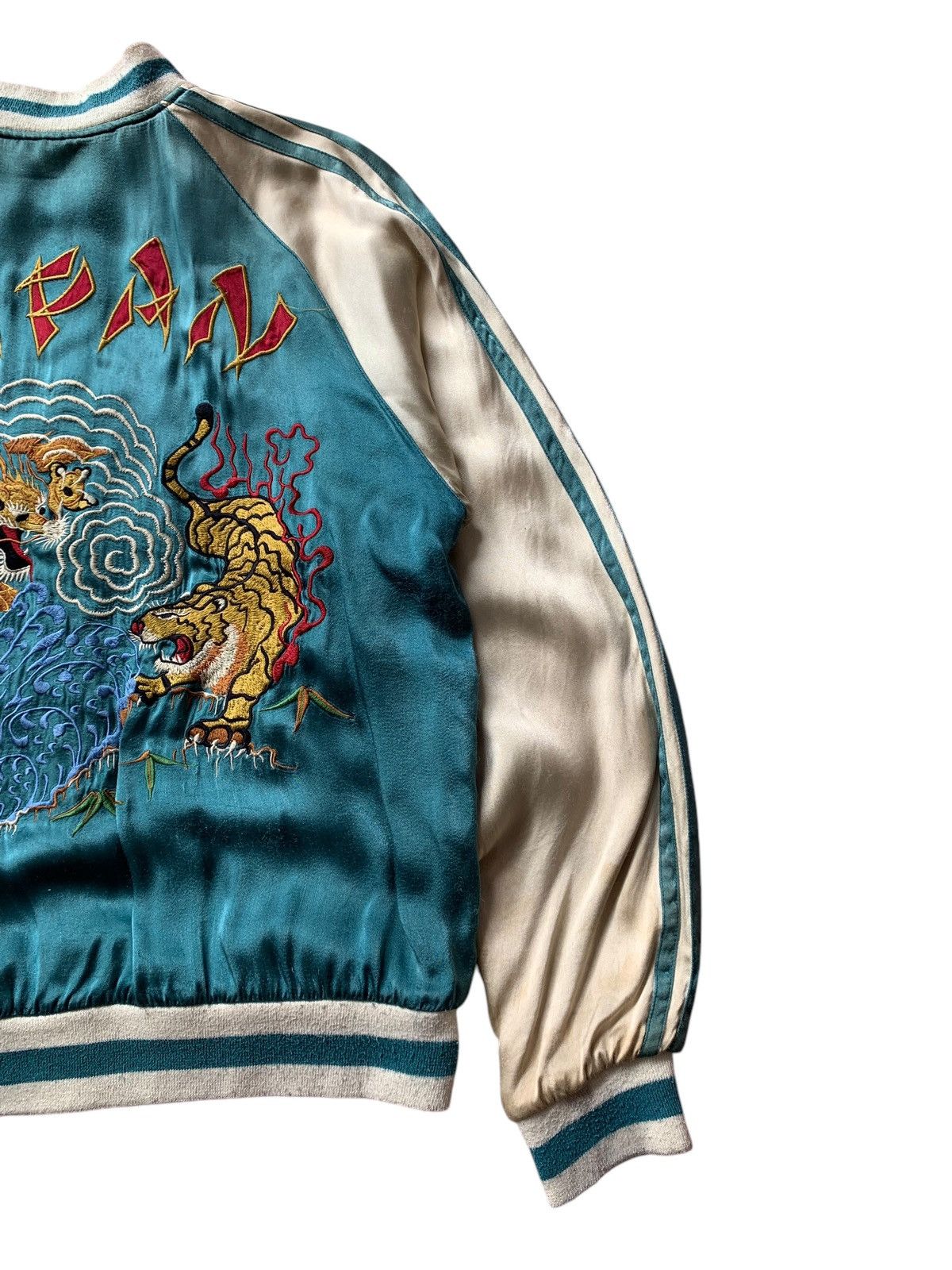 Avirex 🔥VTG AVIREX RAYON SUKAJAN JACKETS REVERSIBLE Size US M / EU 48-50 / 2 - 9 Thumbnail