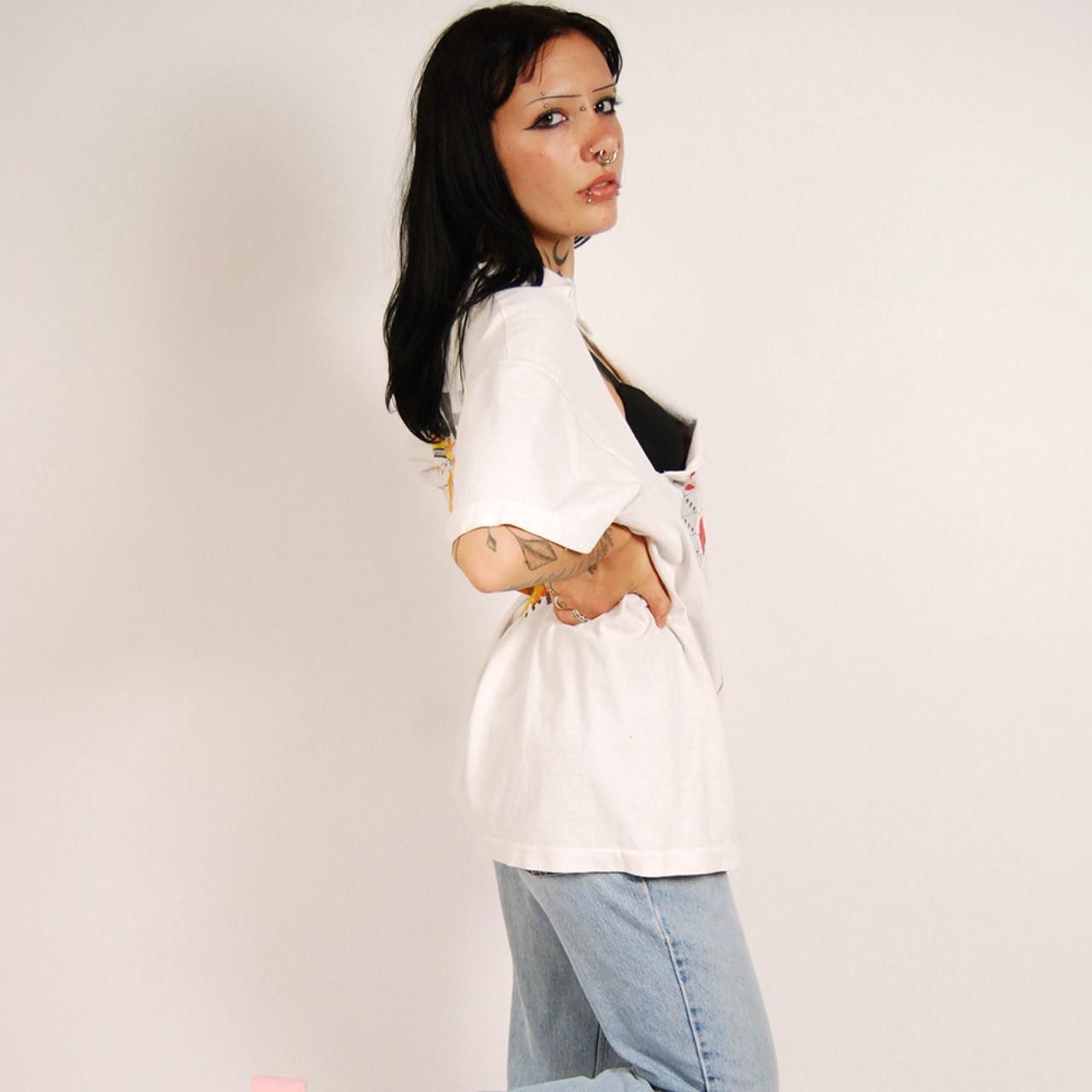 Vintage Vintage Rush T-shirt (XL) vintage 1992 white roll the bones Size US XL / EU 56 / 4 - 2 Thumbnail