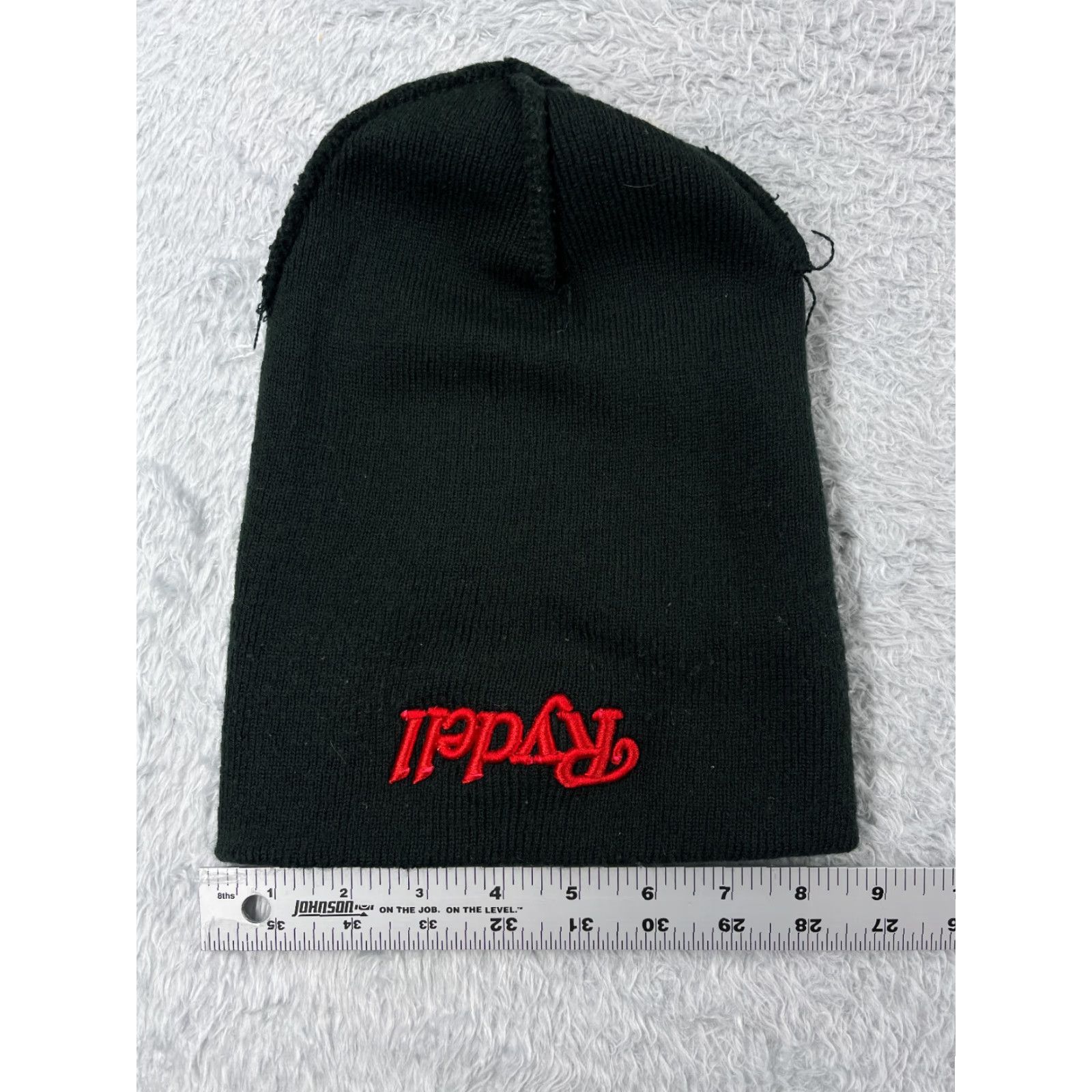 Port & Company Port & Company Rydell Beanie Toque Adult One Size Black Knit Embroidered 100% Acrylic Cars Hat Mens Beanie Size ONE SIZE - 4 Thumbnail