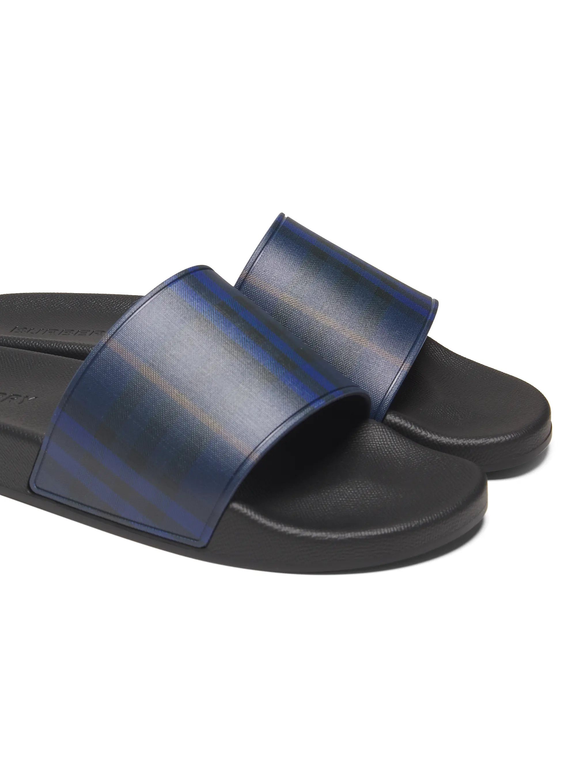 Burberry os11x0126 Furley Check Slide Sandals in Multicolor Size US 9 / EU 42 - 2 Thumbnail