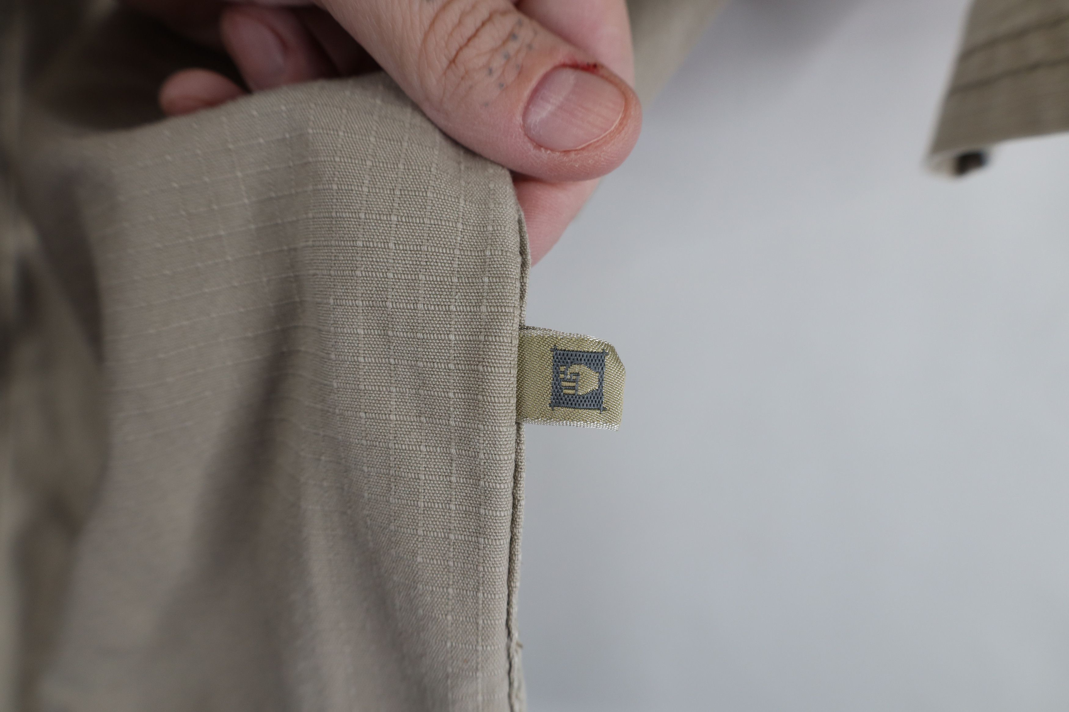 Cabelas Vintage Cabelas Ripstop Safari Bush Button Shirt Beige Size US M / EU 48-50 / 2 - 7 Thumbnail