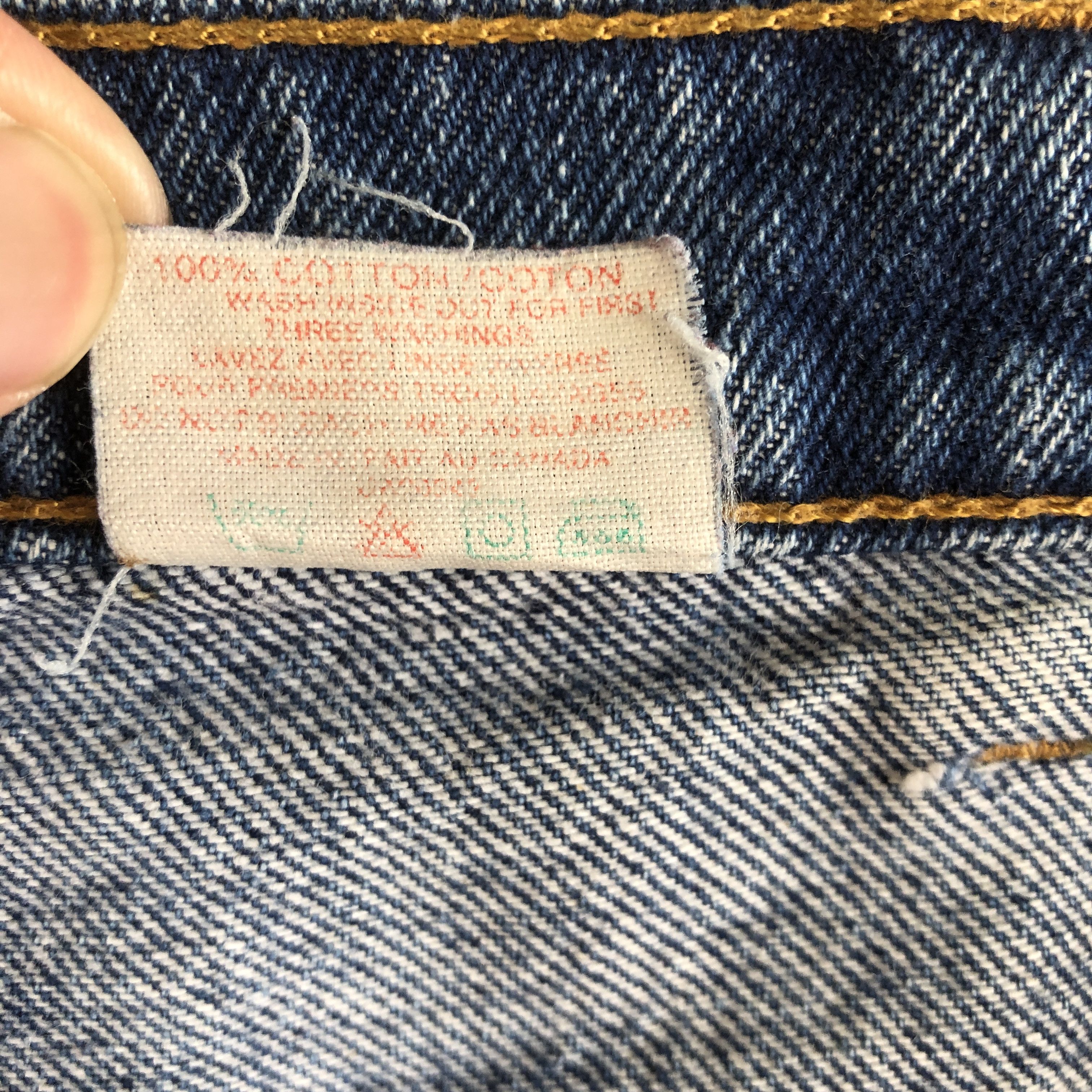 Levi's Vintage Levis 619 Orange Tab Jeans Levi's Stonewash Denim Size US 40 / EU 56 - 10 Thumbnail