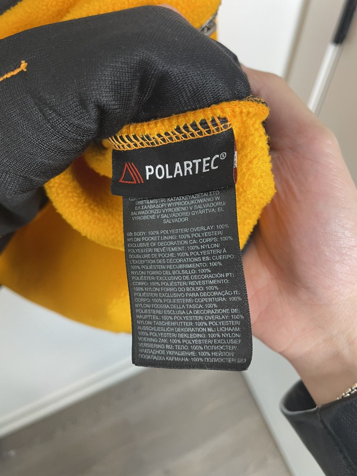 The North Face The North Face Denali Polartec Jacket Yellow Black Large Size US L / EU 52-54 / 3 - 6 Thumbnail