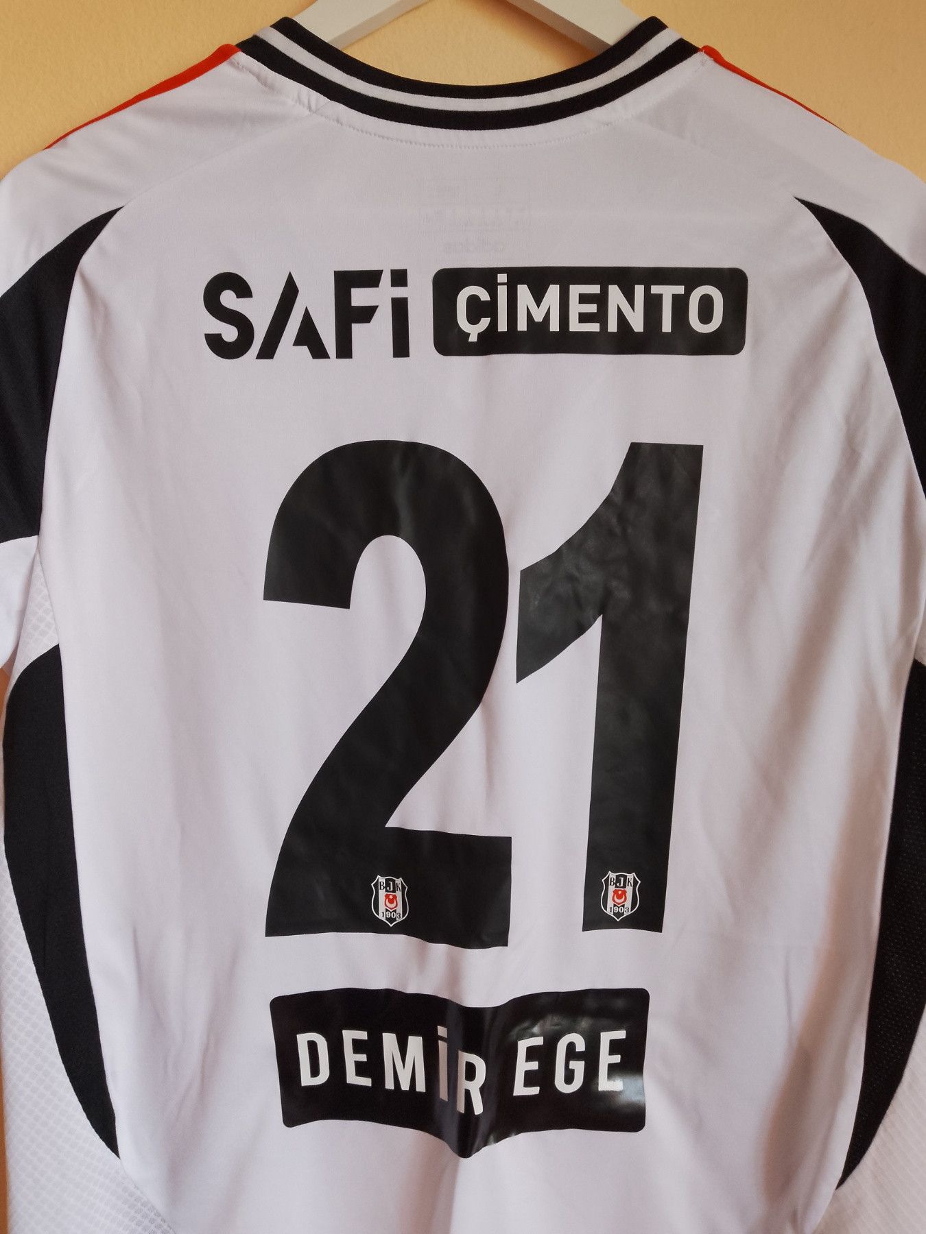 Adidas Besiktas 2024/2025 Demir Ege womens jersey - Size L Size L / US 10 / IT 46 - 6 Thumbnail