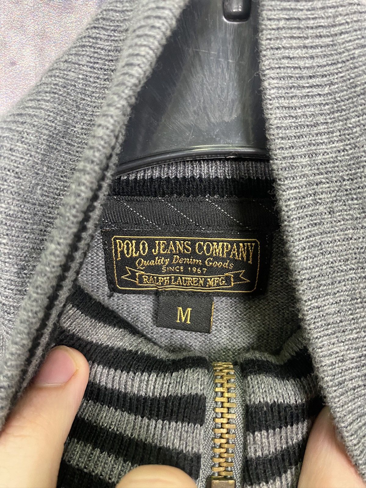 Ralph Lauren Men’s Polo Ralph Lauren Full Zip Pullover Sweatshirt Size M Size US M / EU 48-50 / 2 - 6 Thumbnail