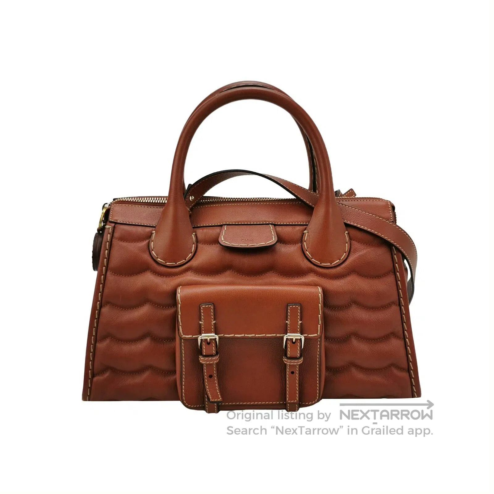 ショルダーバッグ Chloe Vintage Shoulder Bag Brown Eloise Chloe Chloé - Eloise vintage brown leather handbag shoulder bag