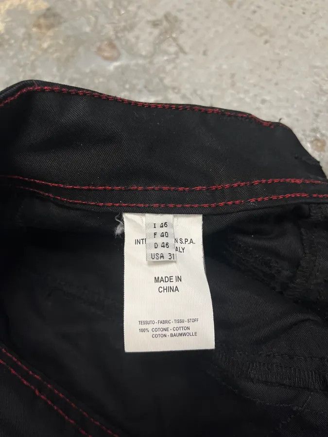 Designer × Marithe + Francois Girbaud × Vintage 2000s Marithé + François Claws Effect Obsucre Pants Size US 32 / EU 48 - 11 Thumbnail