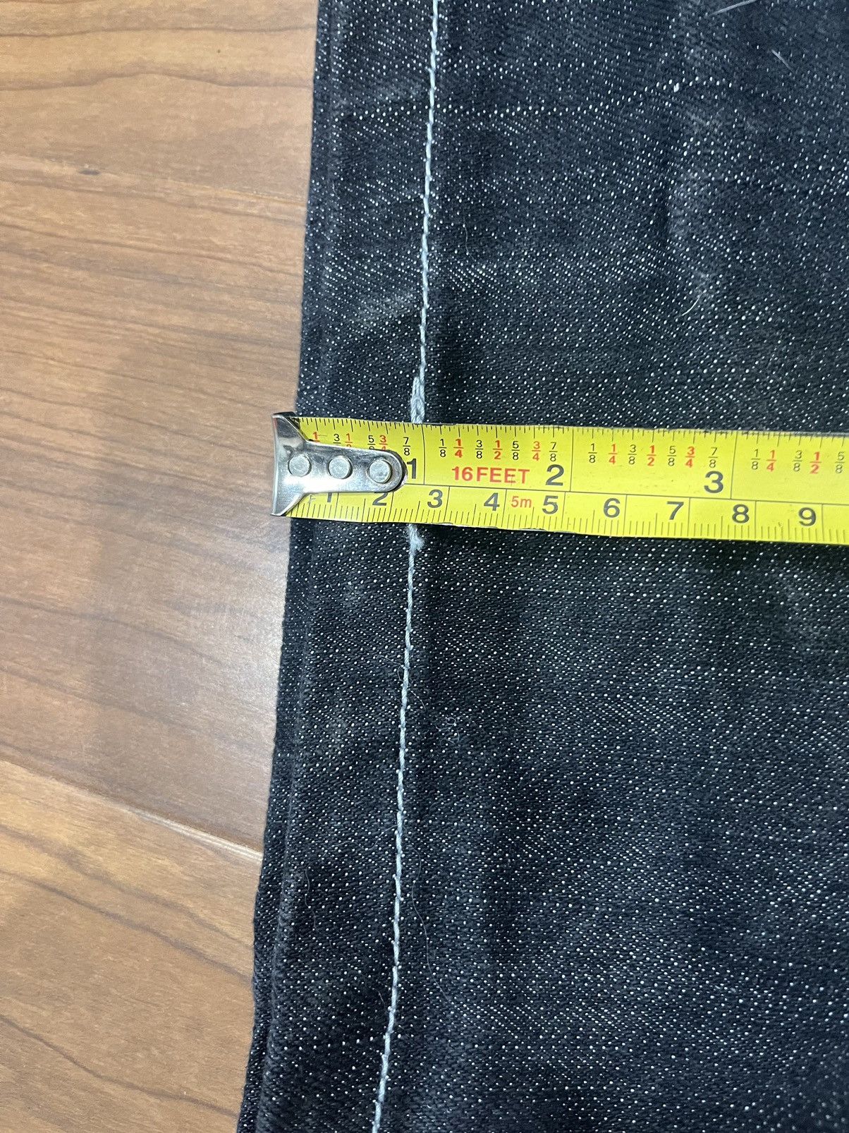 JNCO Vintage Y2K Raw Blue Baggy Jeans Shorts Size 44 Southpole Size US 44 / EU 60 - 7 Thumbnail