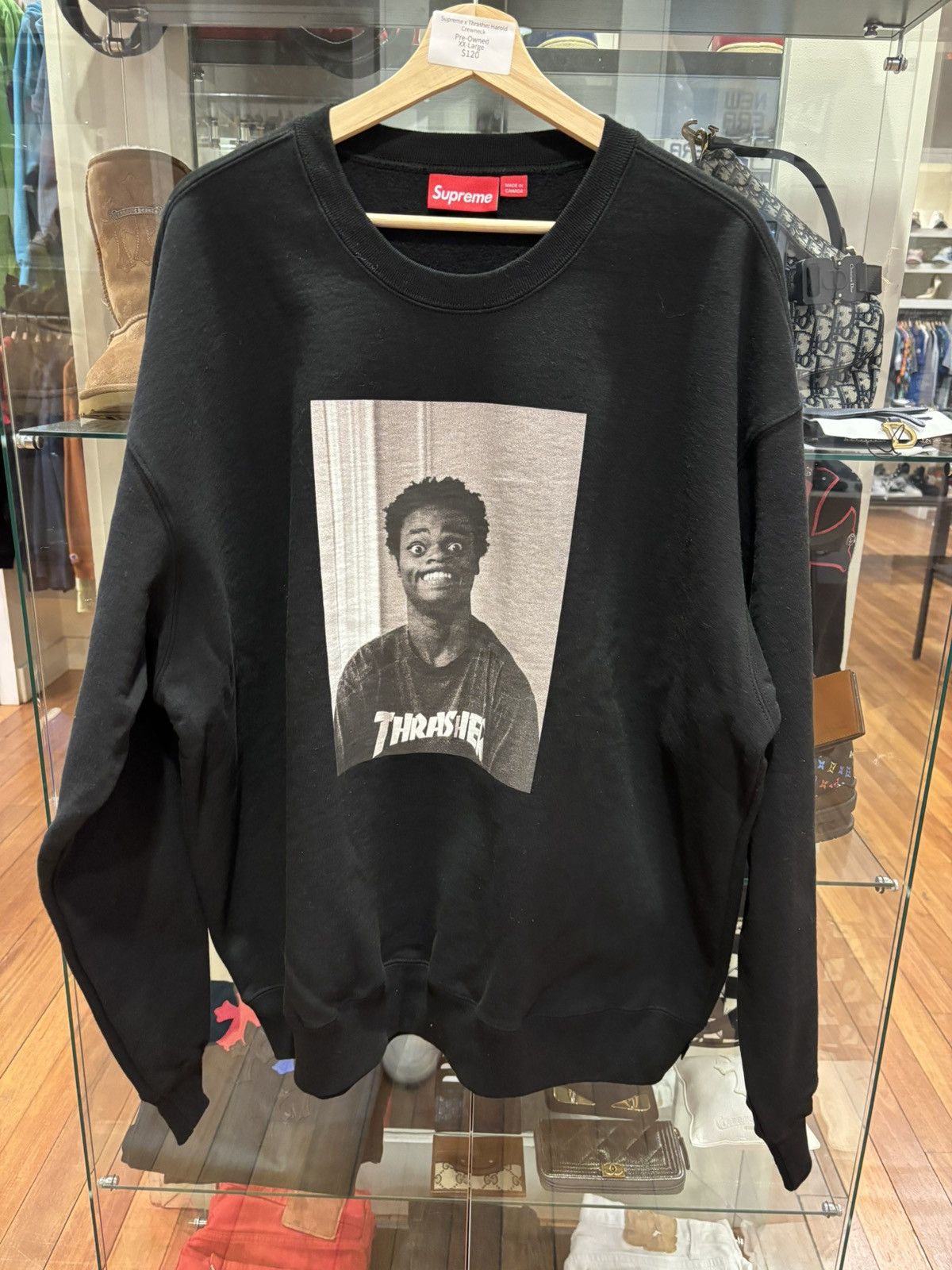Supreme Supreme X Thrasher Harold Crewneck | Grailed