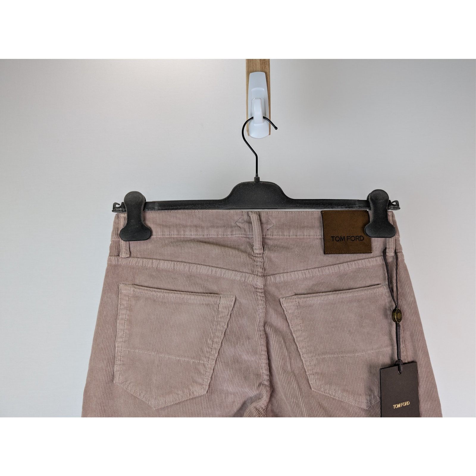 Tom Ford o1rshd1 Corduroy Slim Fit Denim Jeans in Pink Size US 30 / EU 46 - 11 Thumbnail