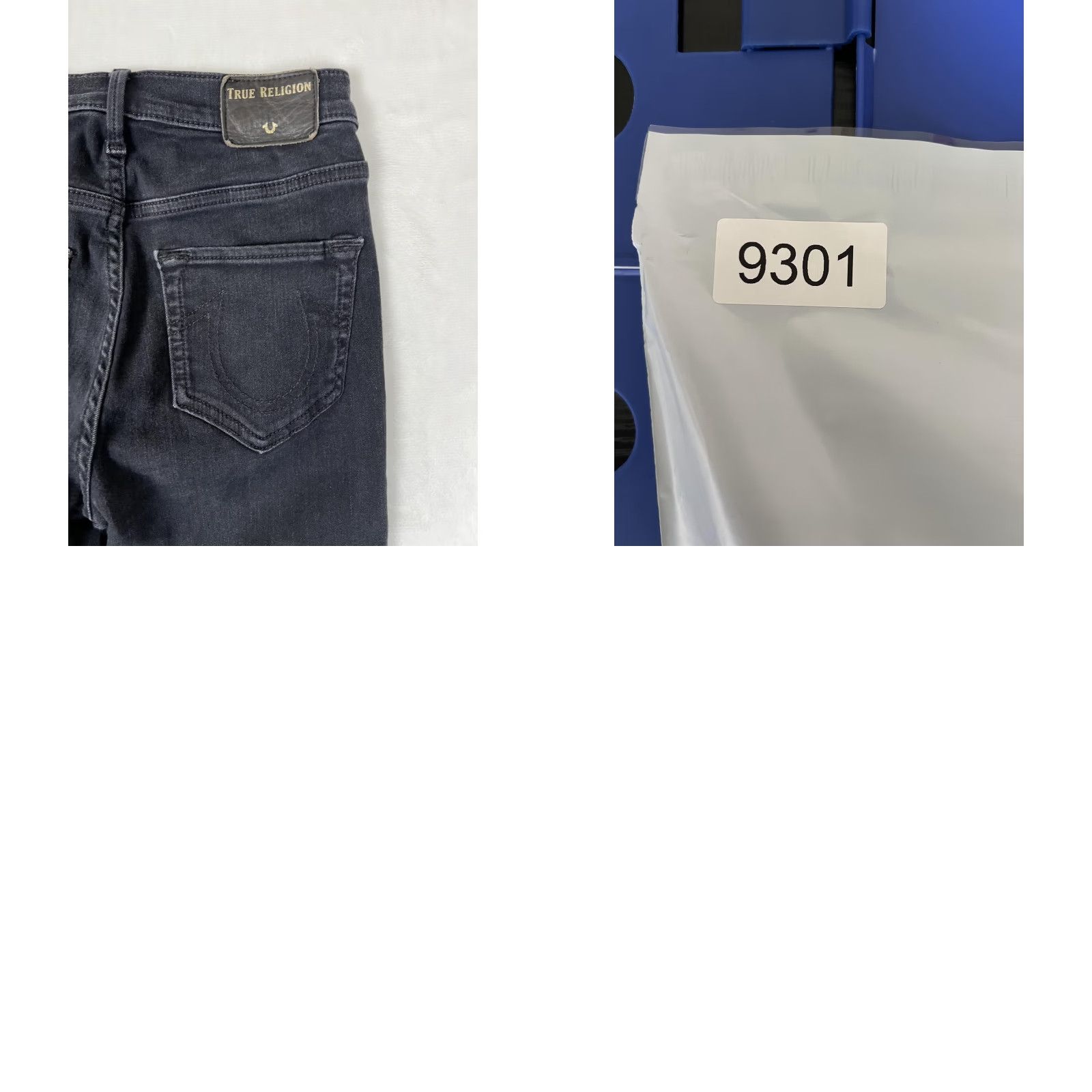 True Religion VINTAGE? No — True Religion Halle Jeans Womens 26 Blue High Rise Super Skinny Stretch Denim Jeans Size 26" / US 2 / IT 38 - 9 Thumbnail
