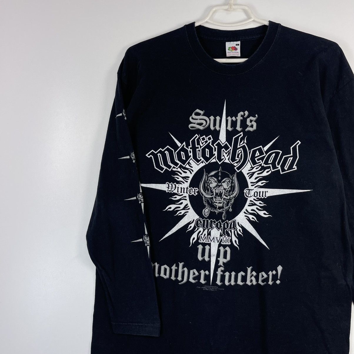 Band Tees Motörhead 2008 Europe Tour T-shirt Size US L / EU 52-54 / 3 - 4 Thumbnail