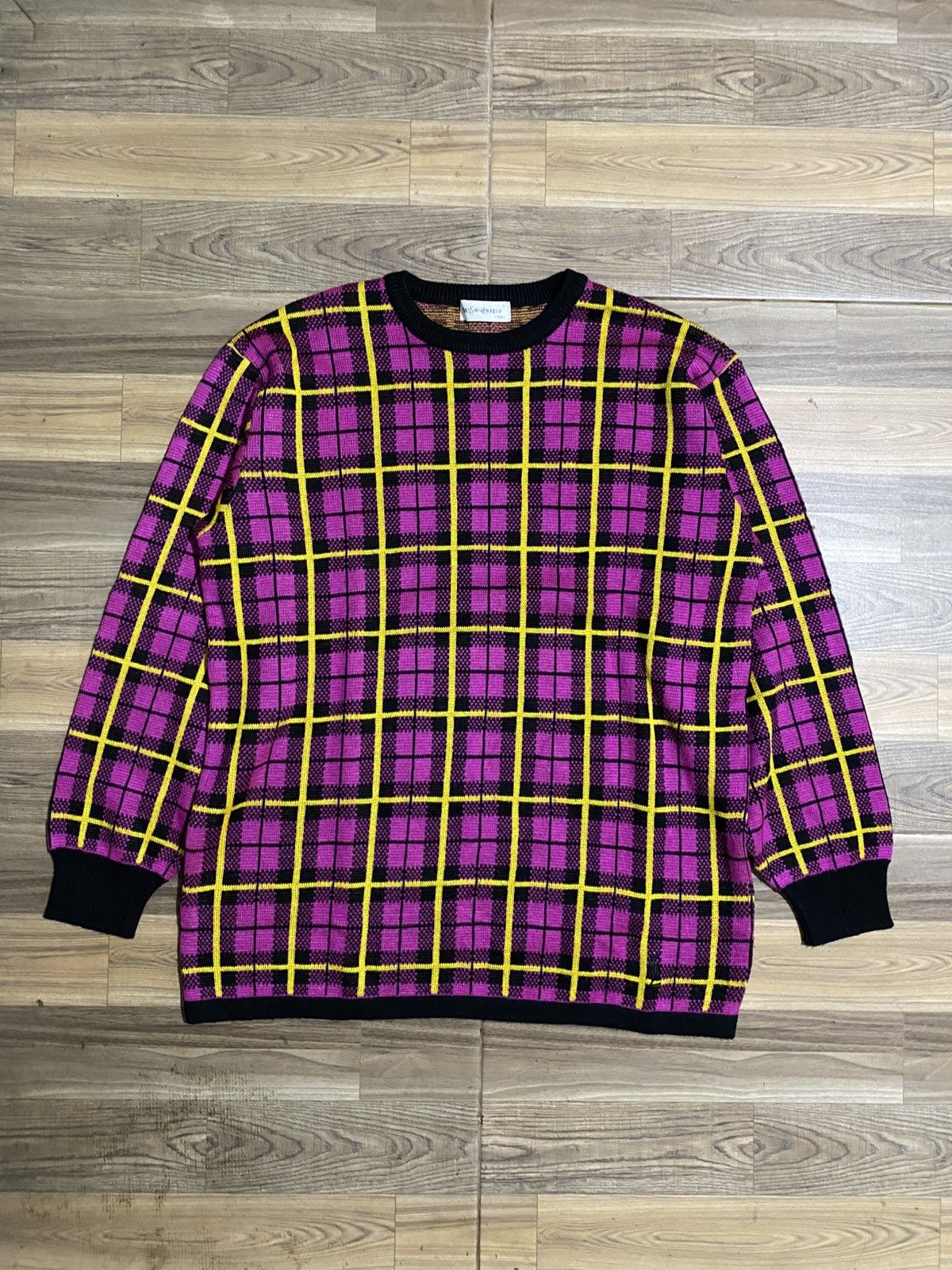 Saint Laurent Paris × Vintage × Yves Saint Laurent VINTAGE YVES SAINT LAURENT SWEATERS Size ONE SIZE - 1 Thumbnail