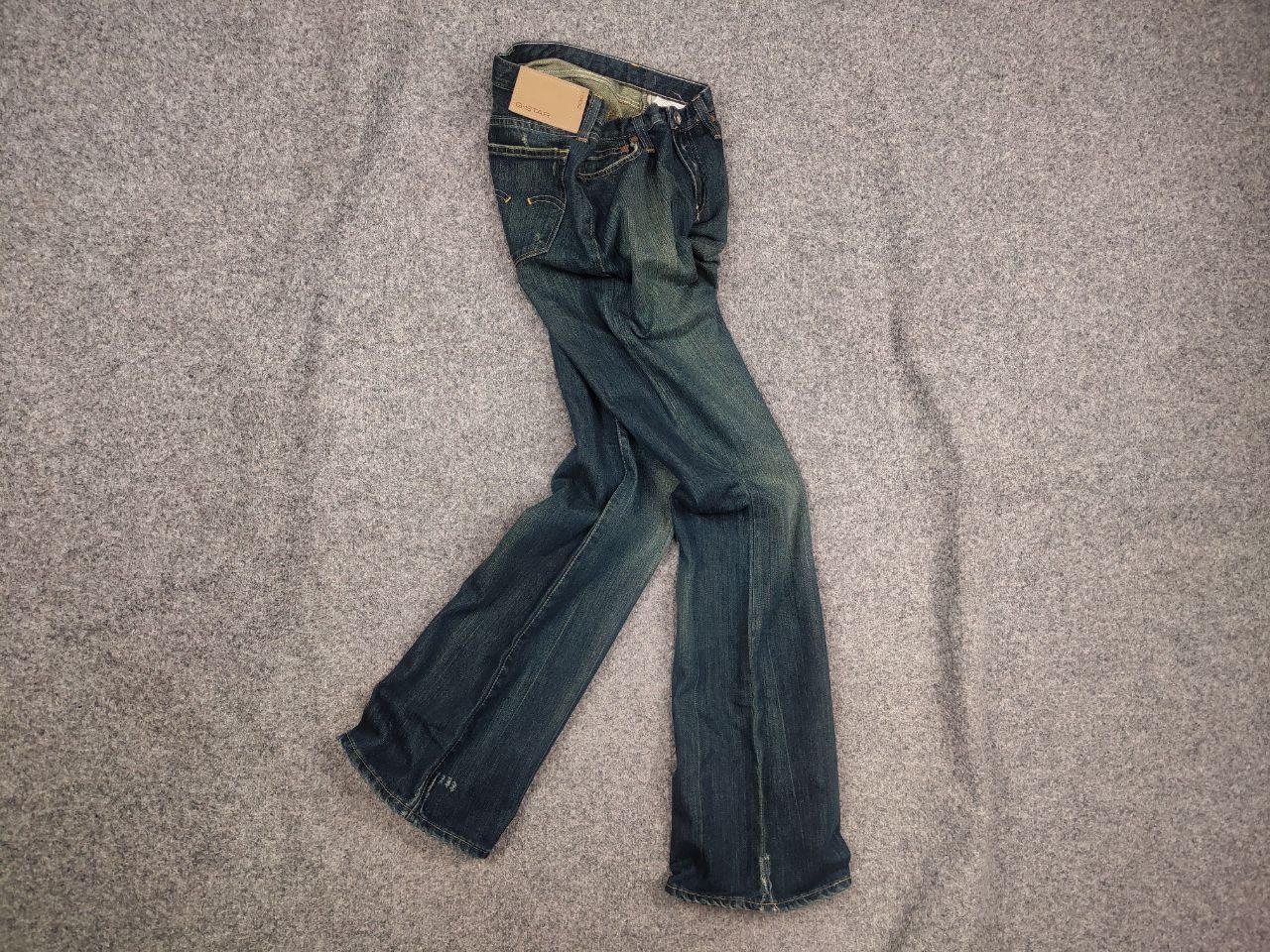 G-Star Vintage G Star Raw Y2K l.g.b. style flared low denim Jeans Size 28" / US 6 / IT 42 - 1 Thumbnail