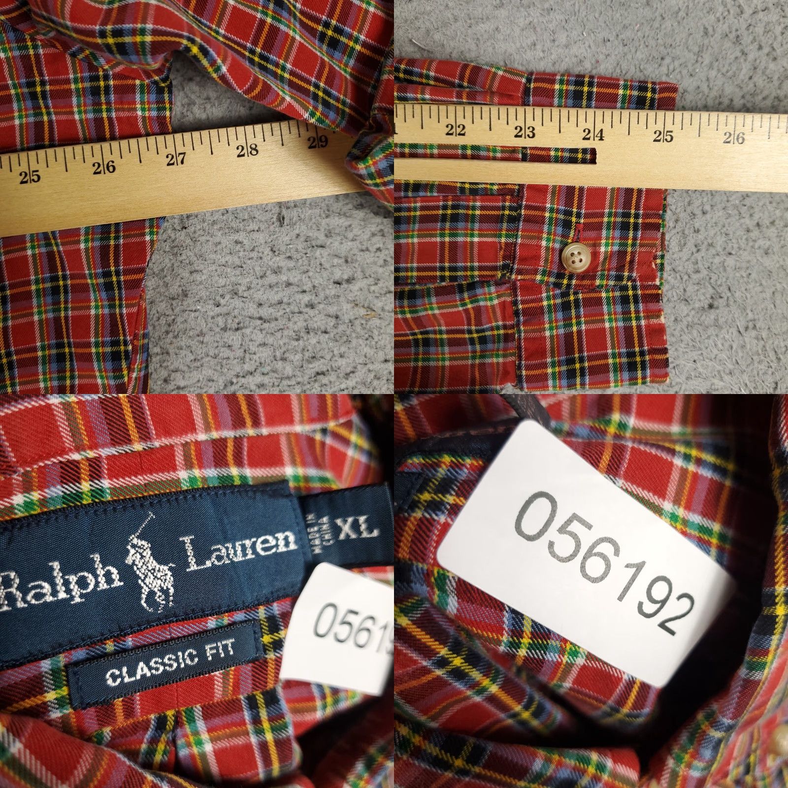 Ralph Lauren Ralph Lauren Shirt Mens XL Red Plaid Button-Up Long Sleeve Classic Pineapple Pony Outdoors Casual Dress Shirt Mens XL Red Plaid Button-Up Long Sleeve Size US XL / EU 56 / 4 - 8 Thumbnail