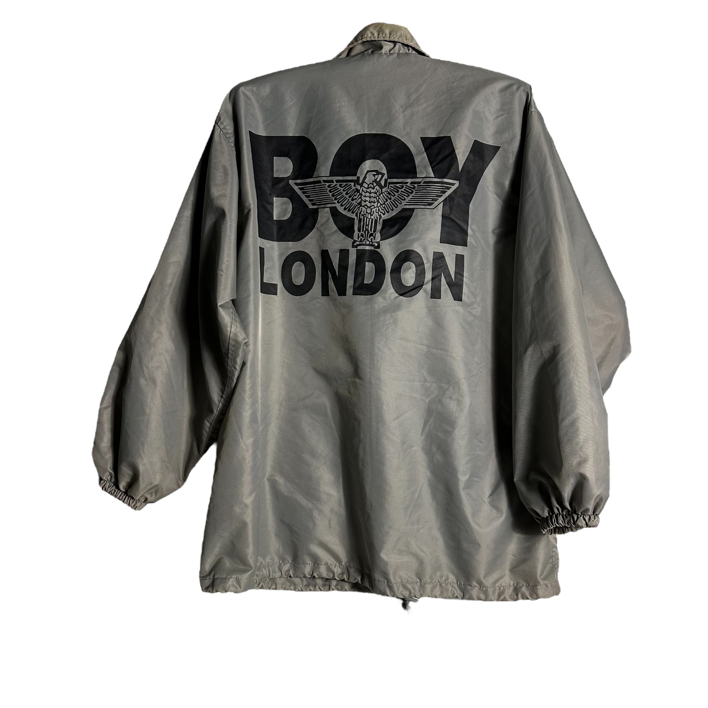 Boy London × Vintage 🔥RARE🔥Vintage Boy London Big Logo Button Down Windbreaker Size US M / EU 48-50 / 2 - 1 Thumbnail