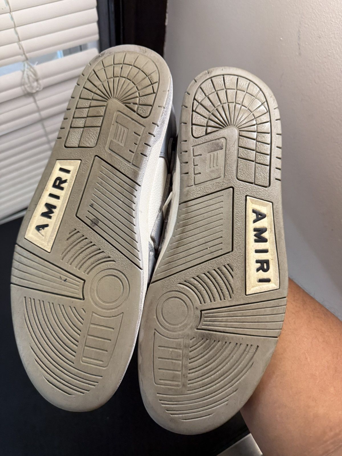 Amiri Amiri Skeleton Low Size 11 Grey Size US 11 / EU 44 - 12 Thumbnail