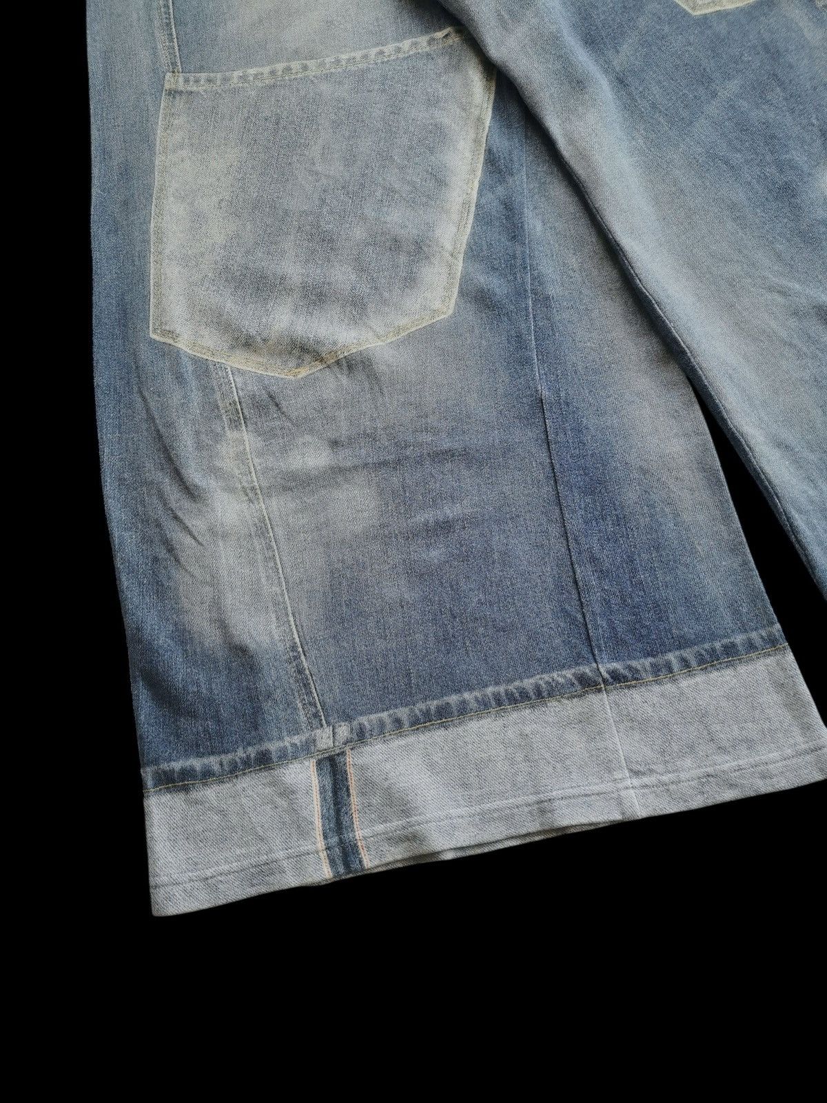 Tsumori Chisato Wide Leg Denim Pants