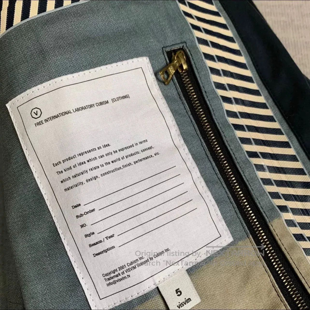 Visvim Visvim 3L Early Dark Blue Jacket. Size US XXL / EU 58 / 5 - 6 Thumbnail