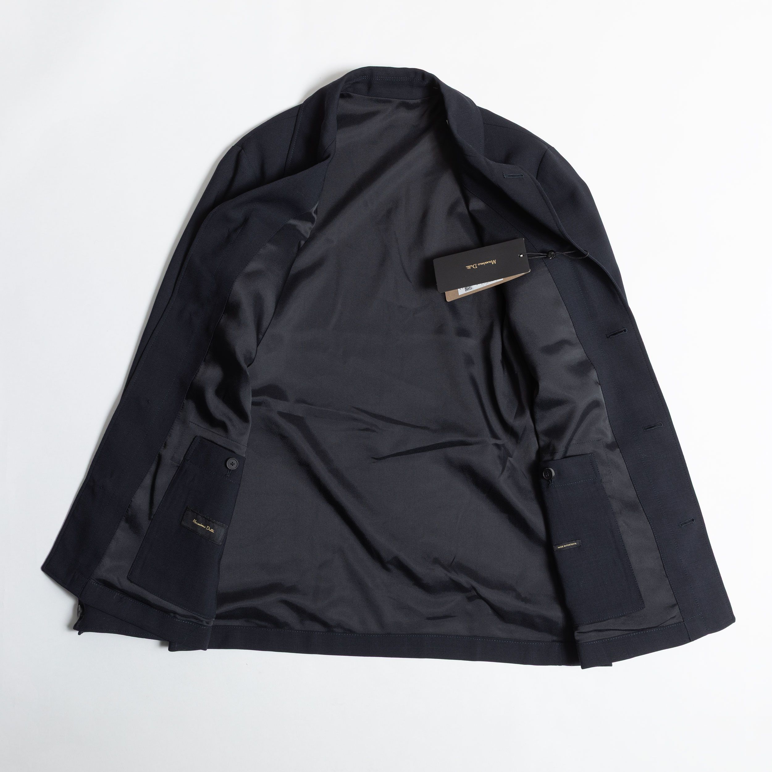 Massimo Dutti Massimo Dutti Navy Blue Tech Wool Overshirt Jacket S SS23 Size US S / EU 44-46 / 1 - 4 Thumbnail