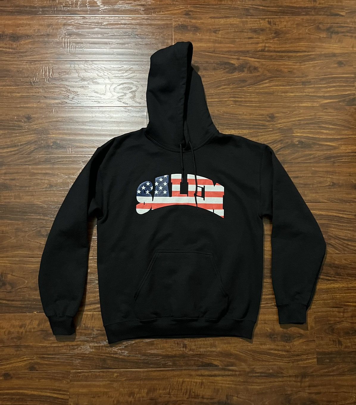 Salem Sportswear Salem S4LEM American Flag Hoodie | Grailed