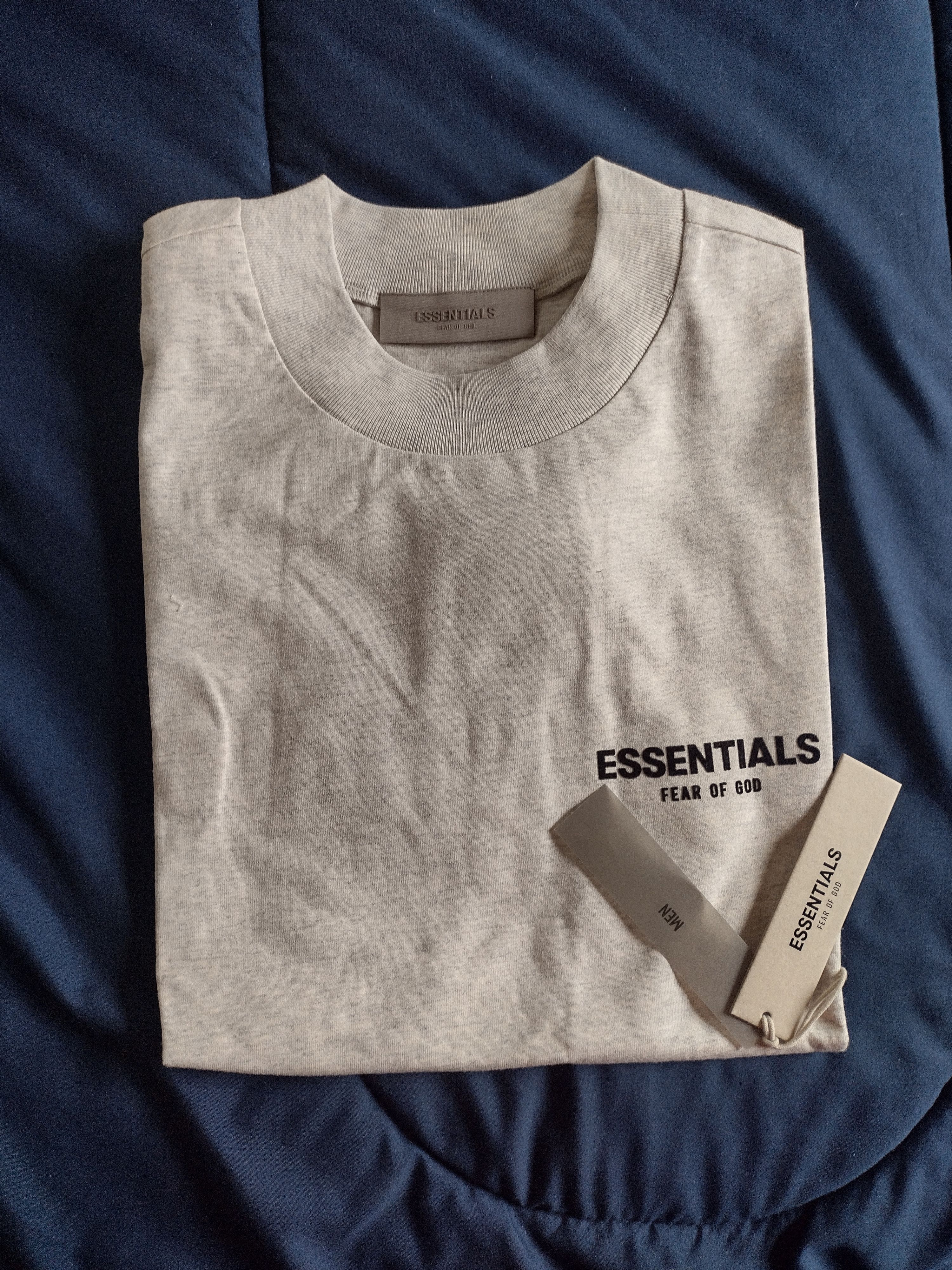 Fear Of God Essentials T shirt Light Oatmeal