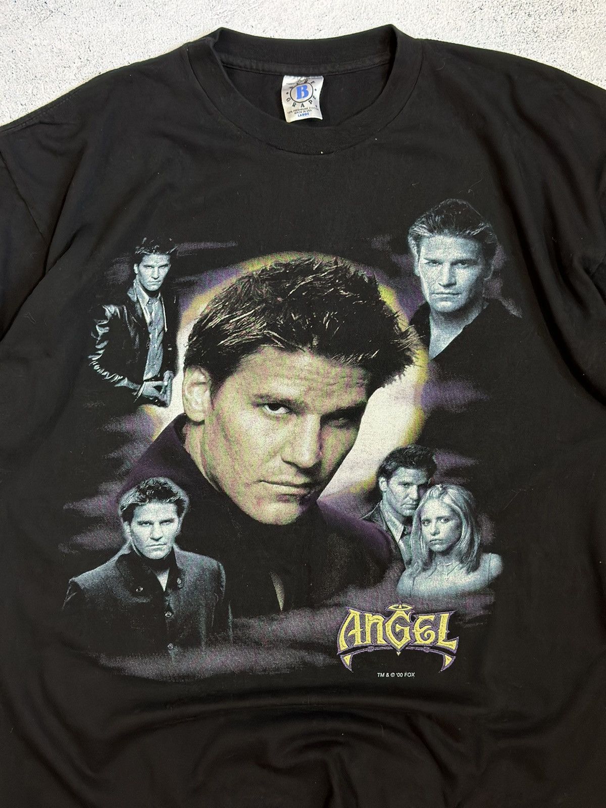 Vintage Rare Vintage 2000 Buffy the Vampire slayer t shirt Angel Size US L / EU 52-54 / 3 - 4 Thumbnail