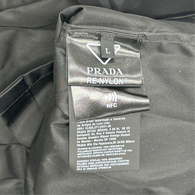 Prada Prada Black ButtonUp Loose Long Sleeve Shirt-2506 Size US L / EU 52-54 / 3 - 2 Thumbnail