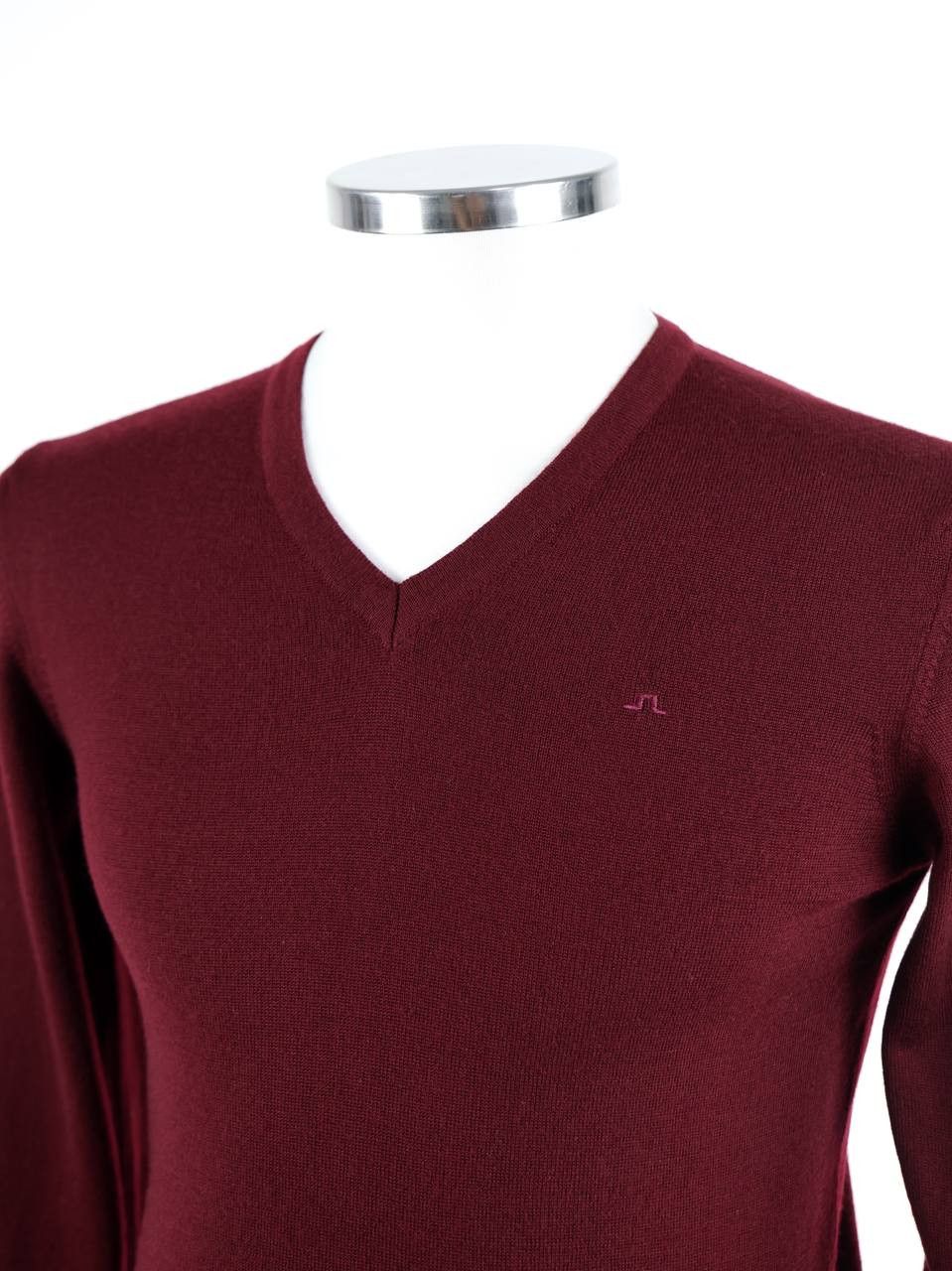 J.Lindeberg J. LINDEBERG V-neck wool jumper Size US S / EU 44-46 / 1 - 4 Thumbnail