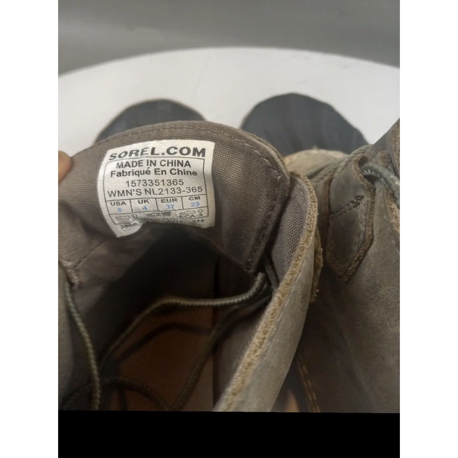 SOREL VINTAGE: No — Sorel Out N About Waterproof Duck Boots Womens SZ 6 Elk Green/Black NL2133-365 Size US 4 / IT 34 - 6 Thumbnail