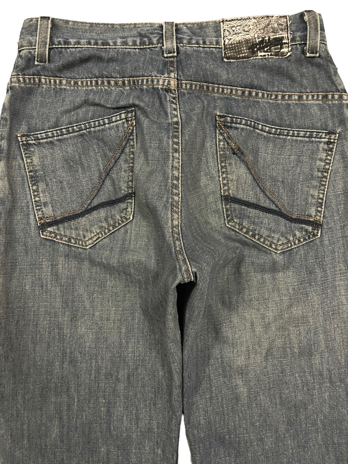 Billabong Vintage 90s Billabong Faded Wash Style Baggy Jeans Size US 30 / EU 46 - 4 Thumbnail